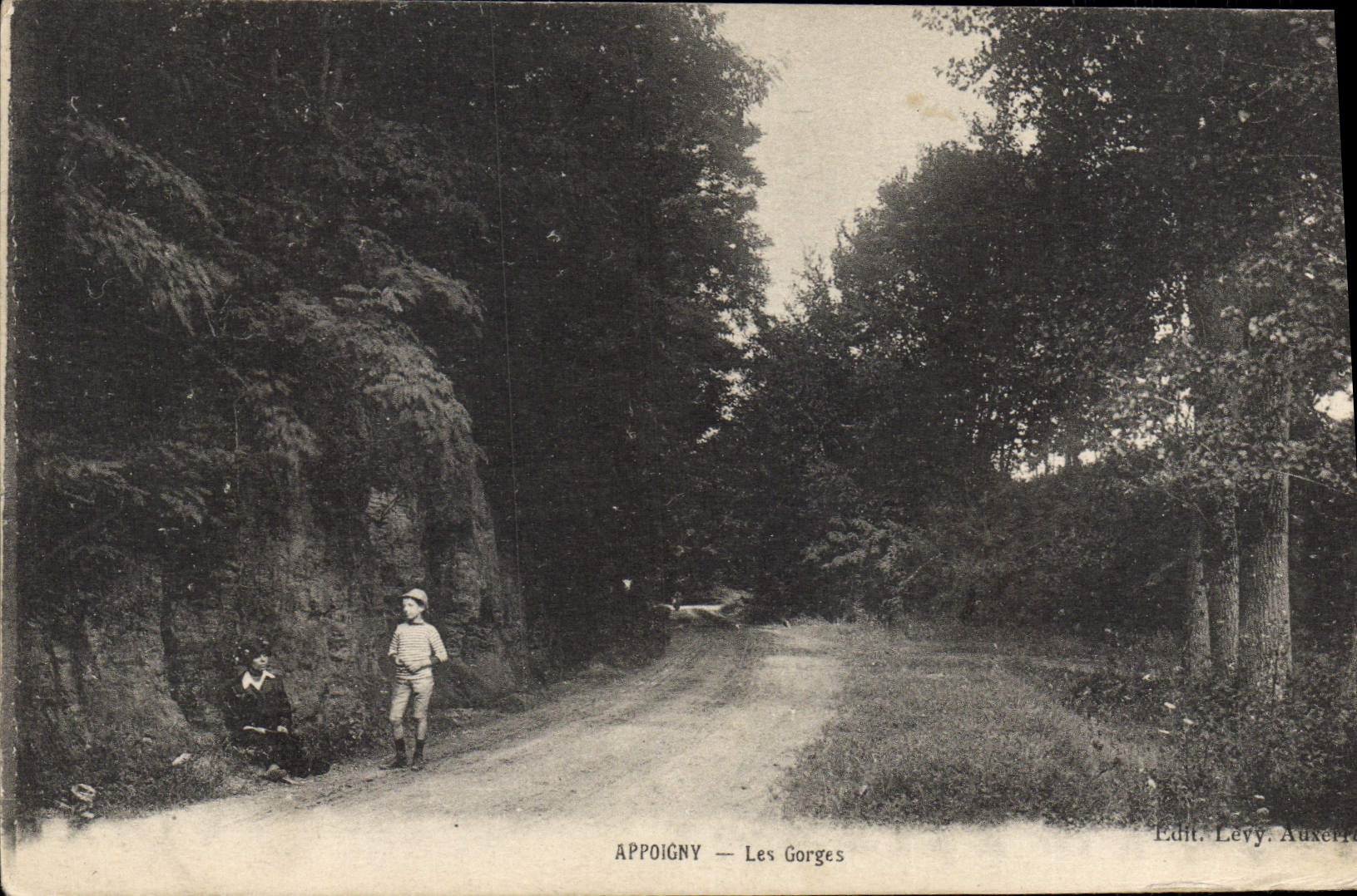 CPA Appoigny Les Gorges