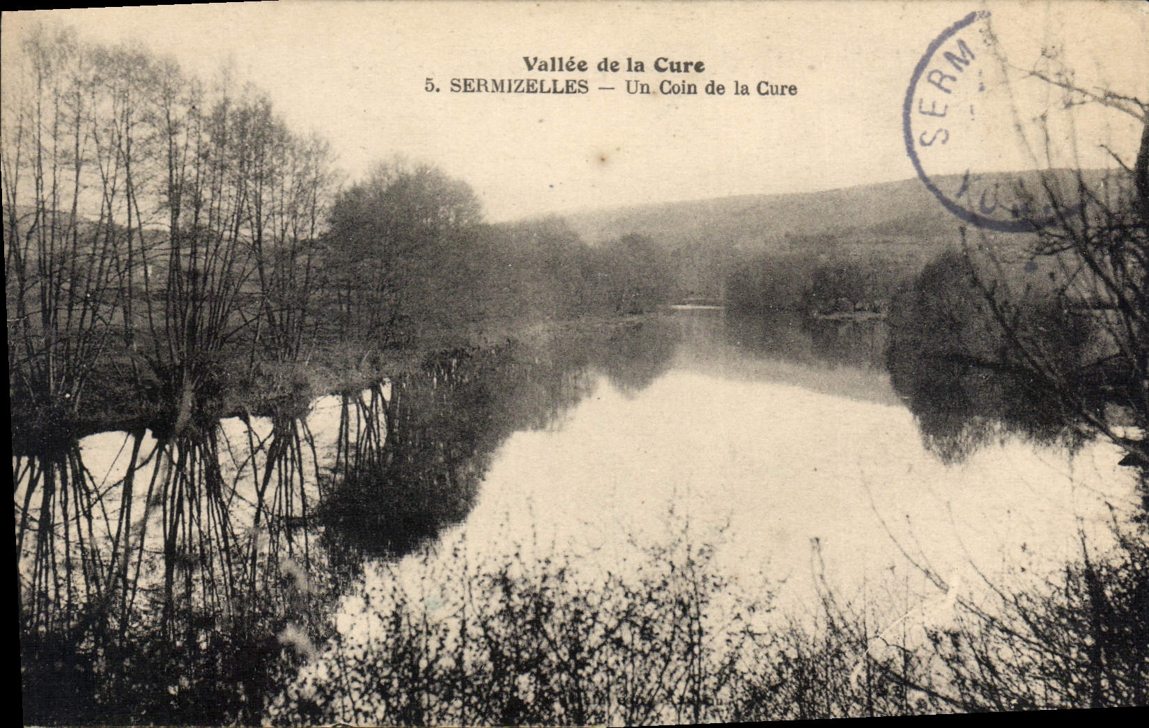 CPA Sermizelles Un Coin De La Cure