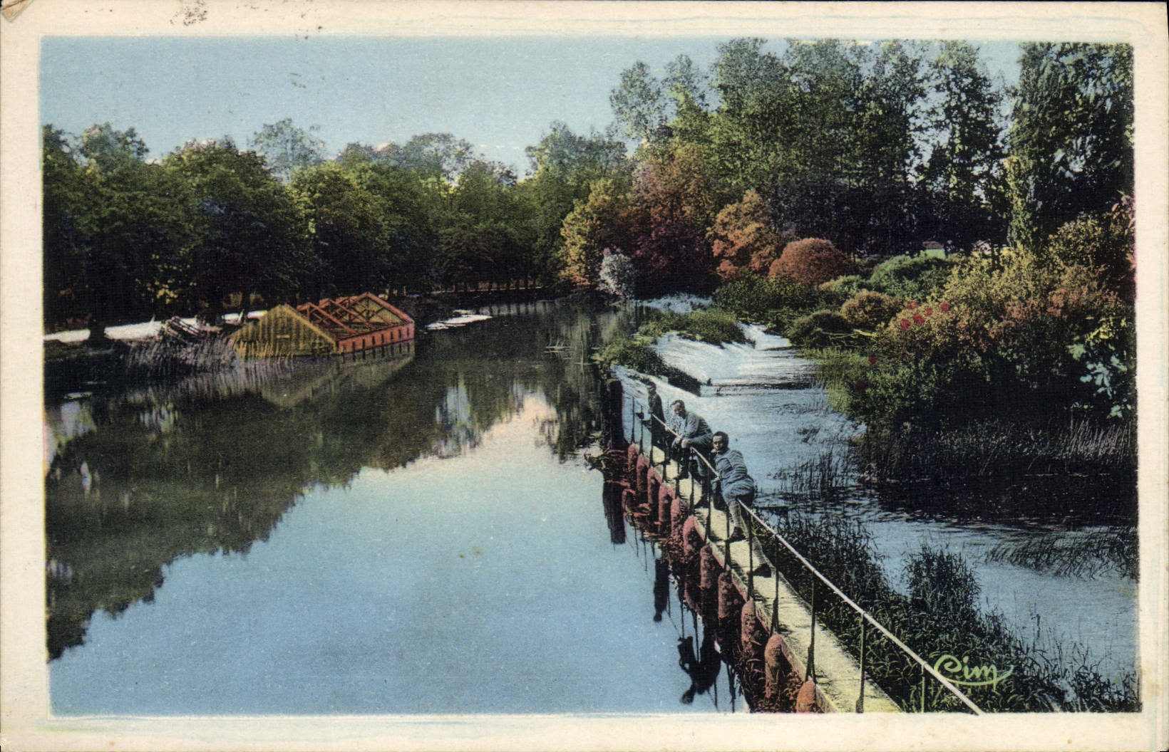 CPA Nuits Sous Ravieres Un Coin De I'Armançon