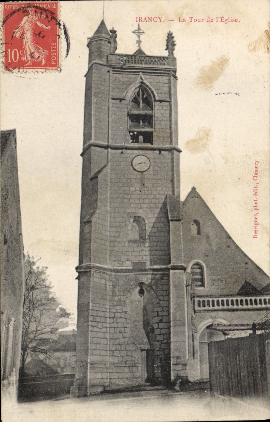 CPA Irancy La Tour De I'Eglise