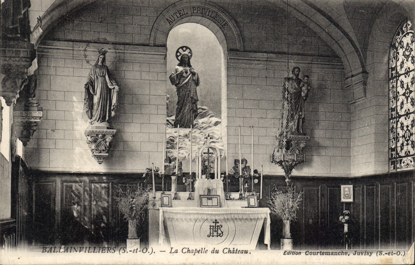 CPA Ballainvilliers La Chapelle Du Chateau Juvisy