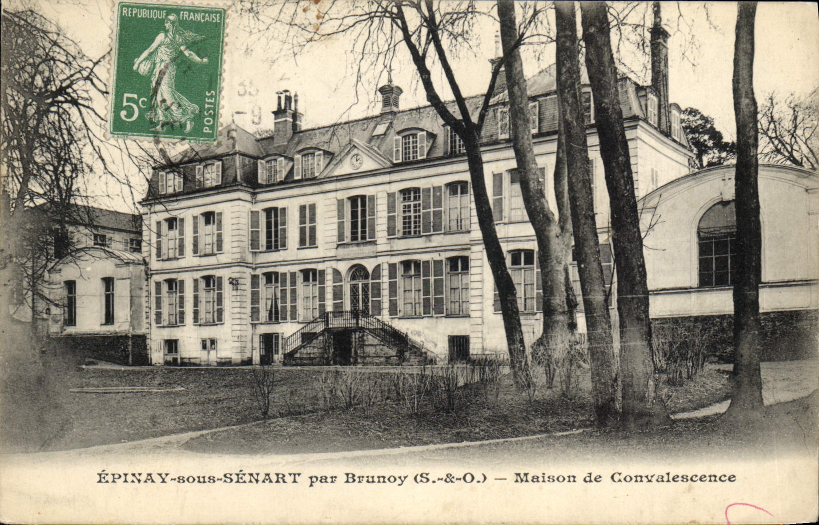 CPA Epinay Sous Senart Par Brunoy Maison De Convalescence