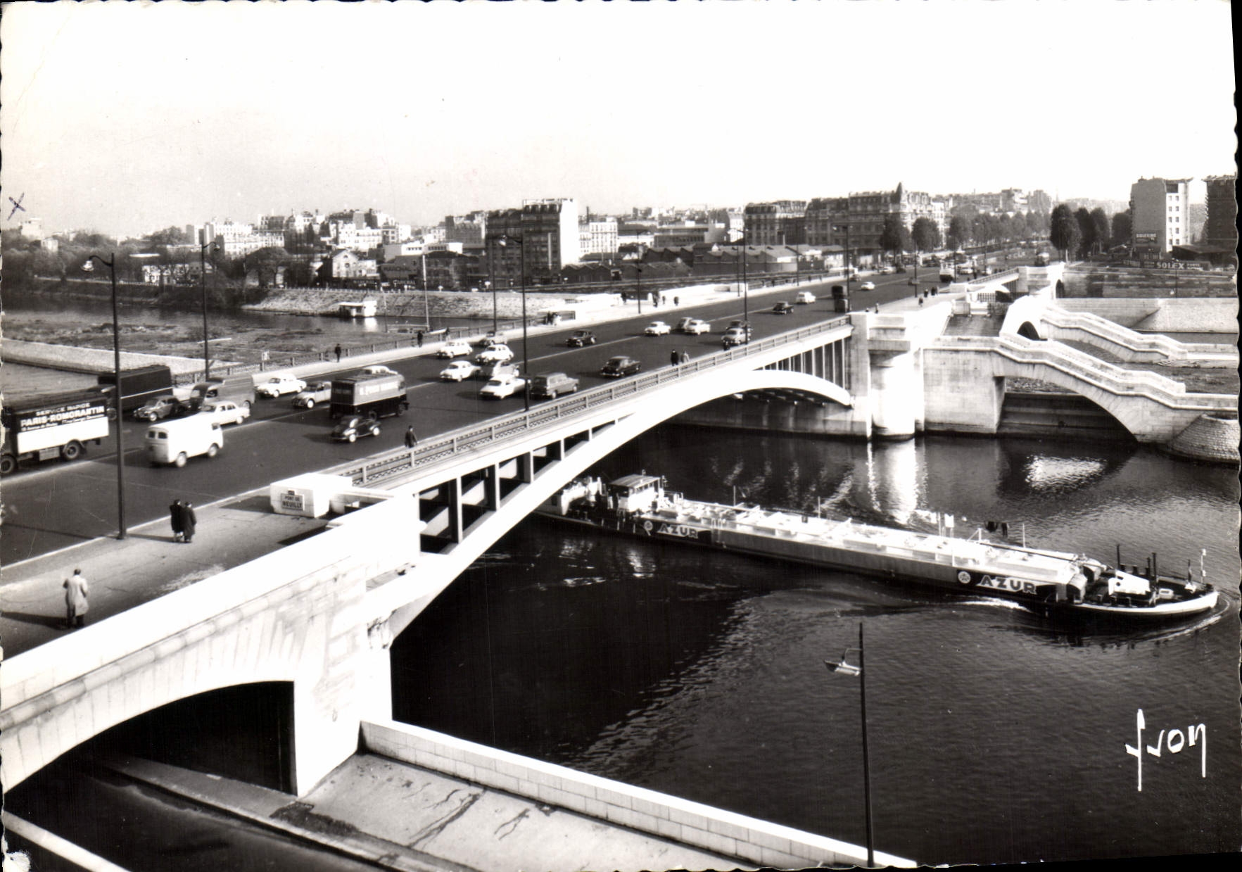 CPSM Neuilly Sur Seine Le Pont De Neuilly
