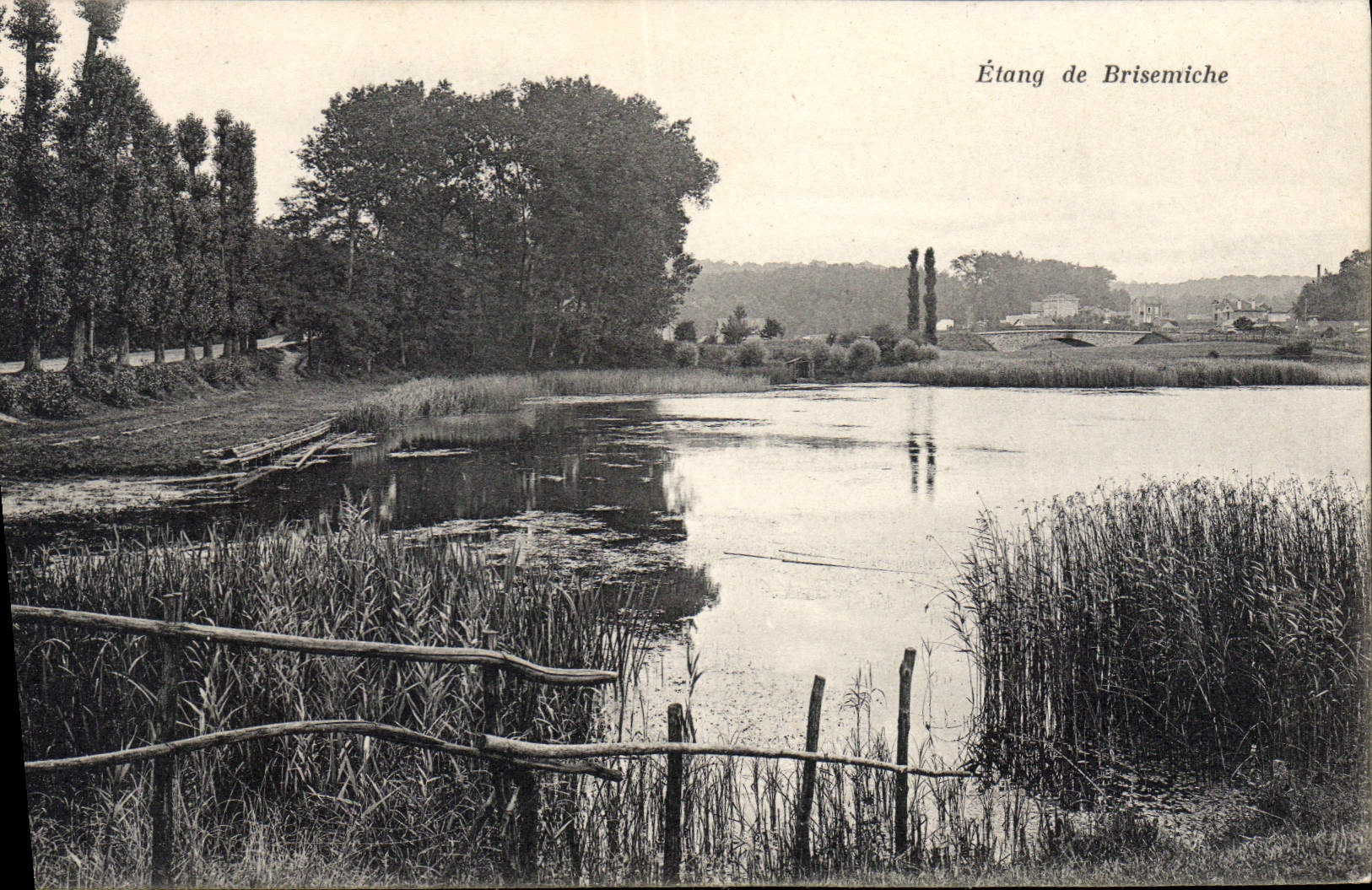 CPA Etang De Brisemiche