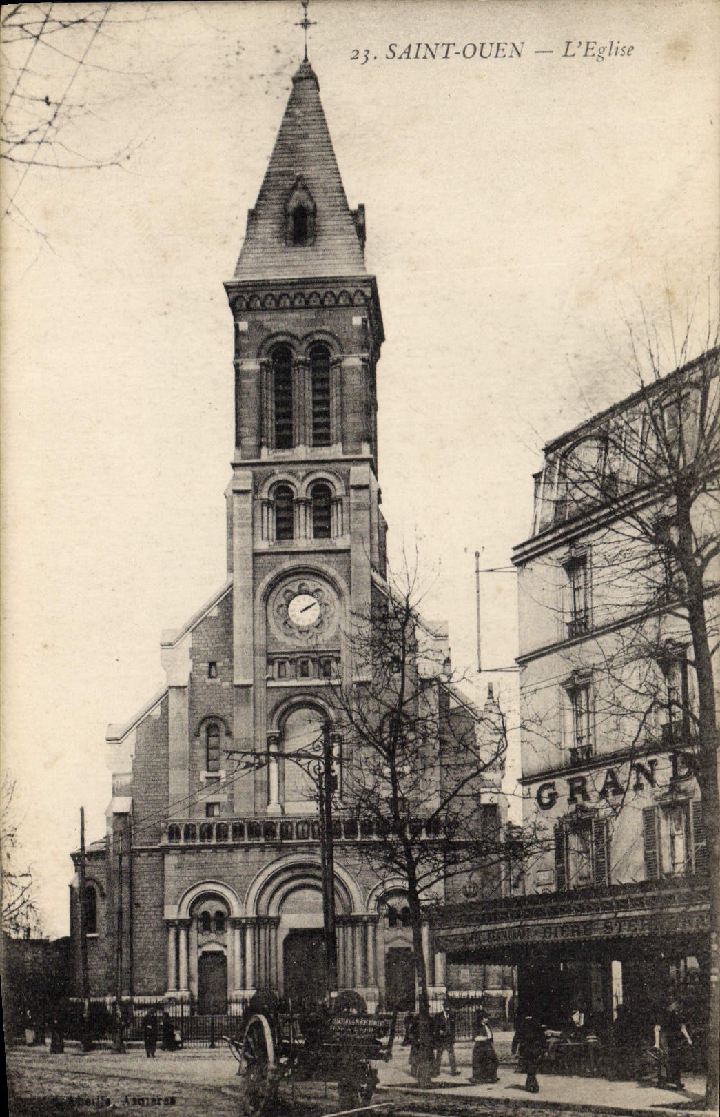 CPA Saint Ouen L'Eglise