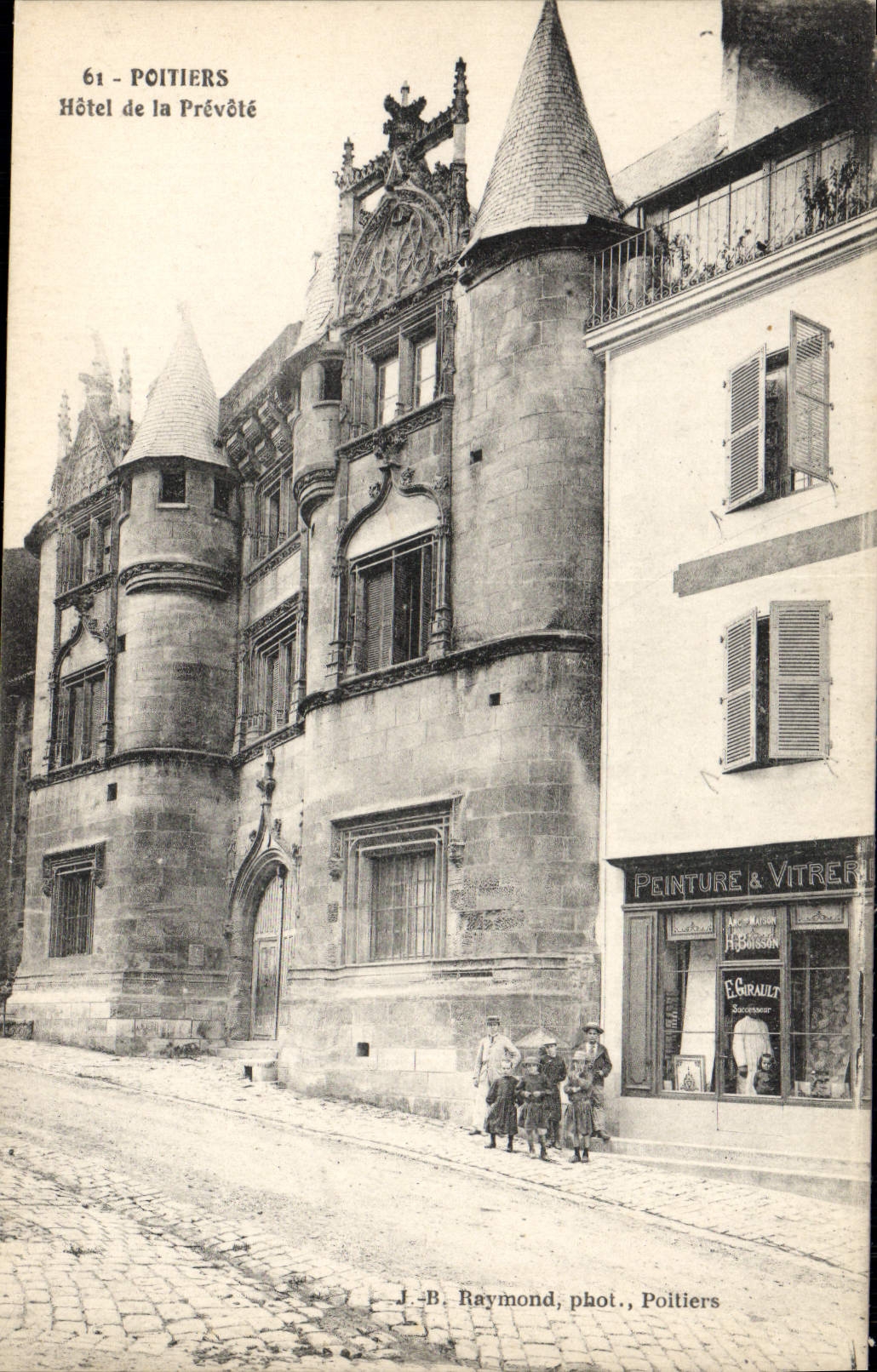 CPA Poitiers Hotel De La Prevoté