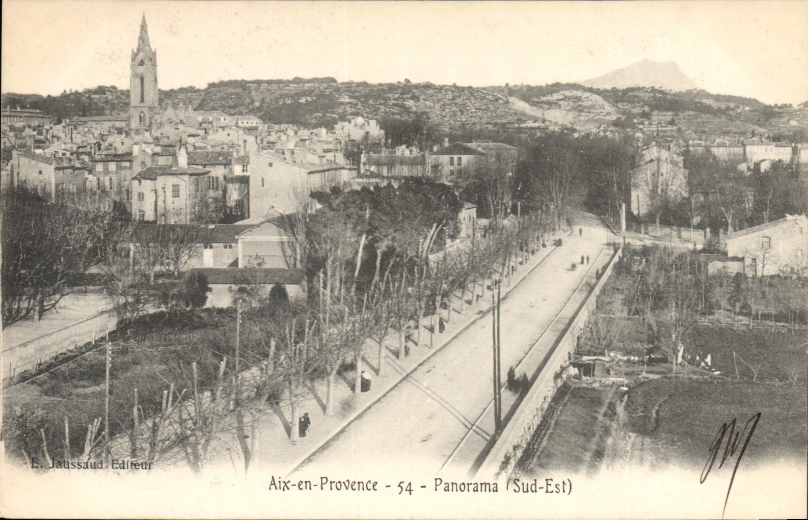 CPA Aix En Provence Panorama