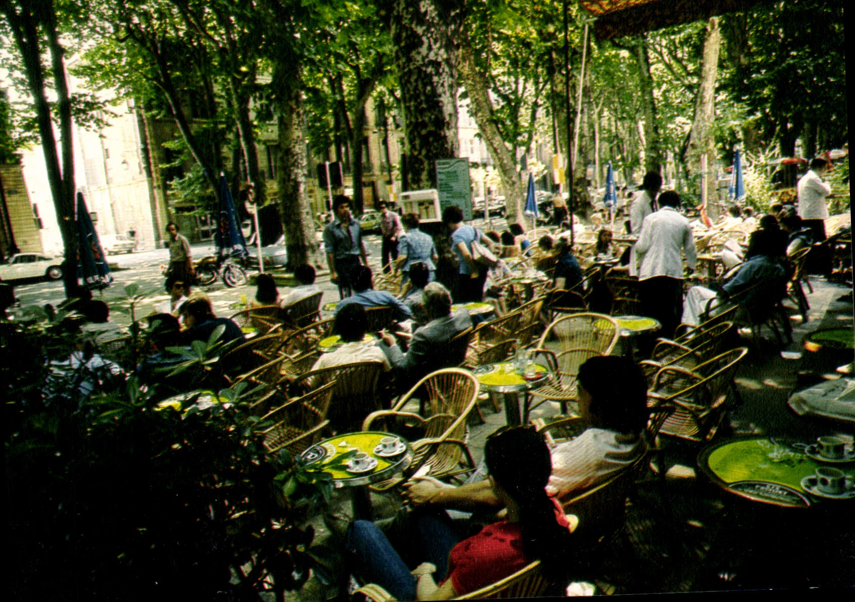 CPSM Aix En Provence Le Cours Mirabeau