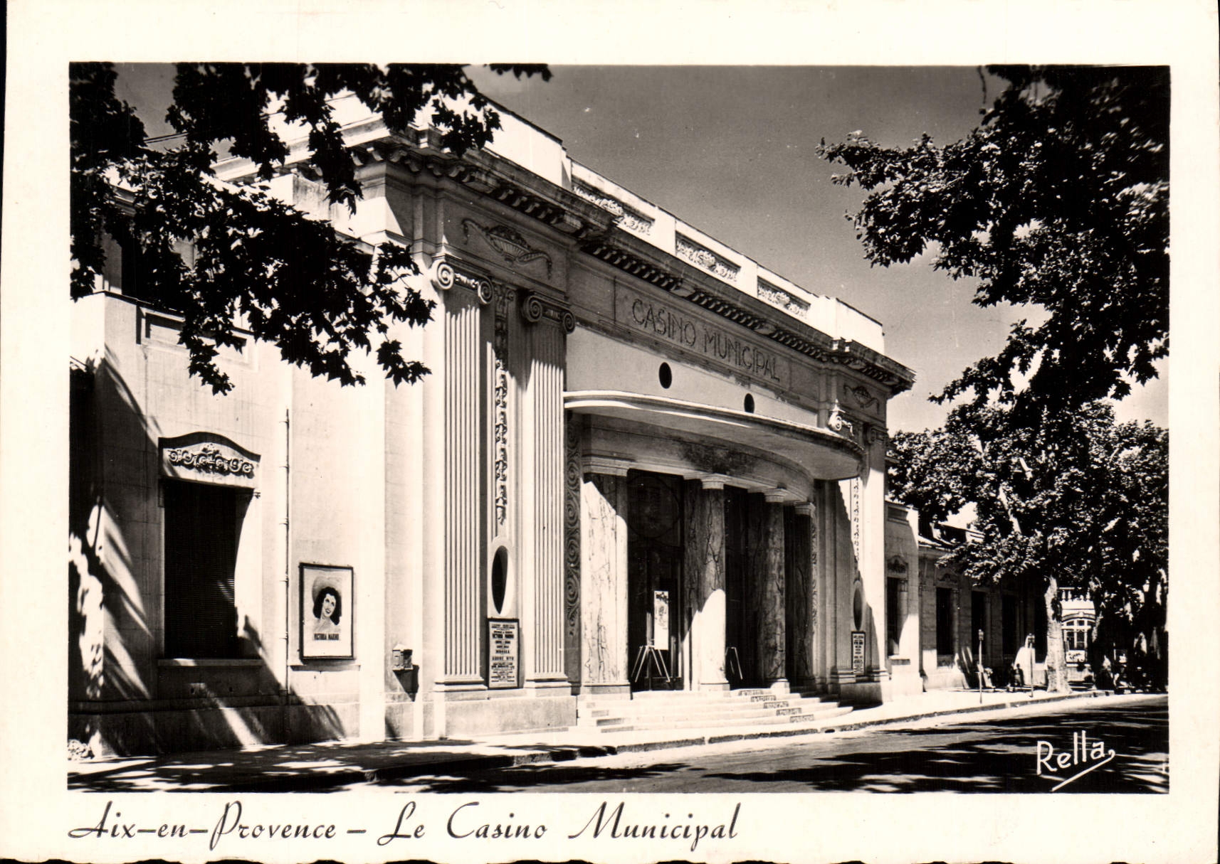CPSM Aix En Provence Le Casino Municipal