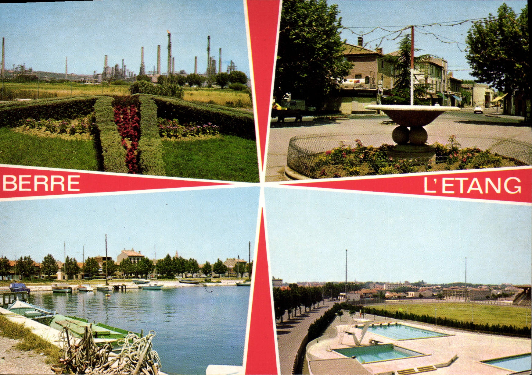 CPSM Souvenirs De Berre L'Etang