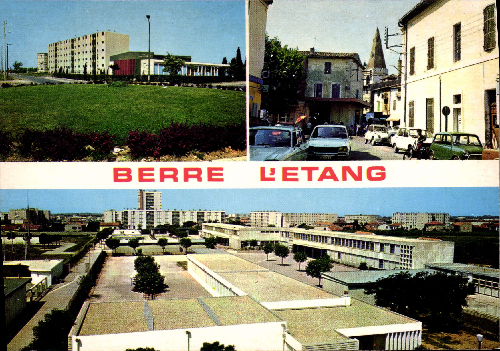 CPSM Souvenirs De Berre L'Etang