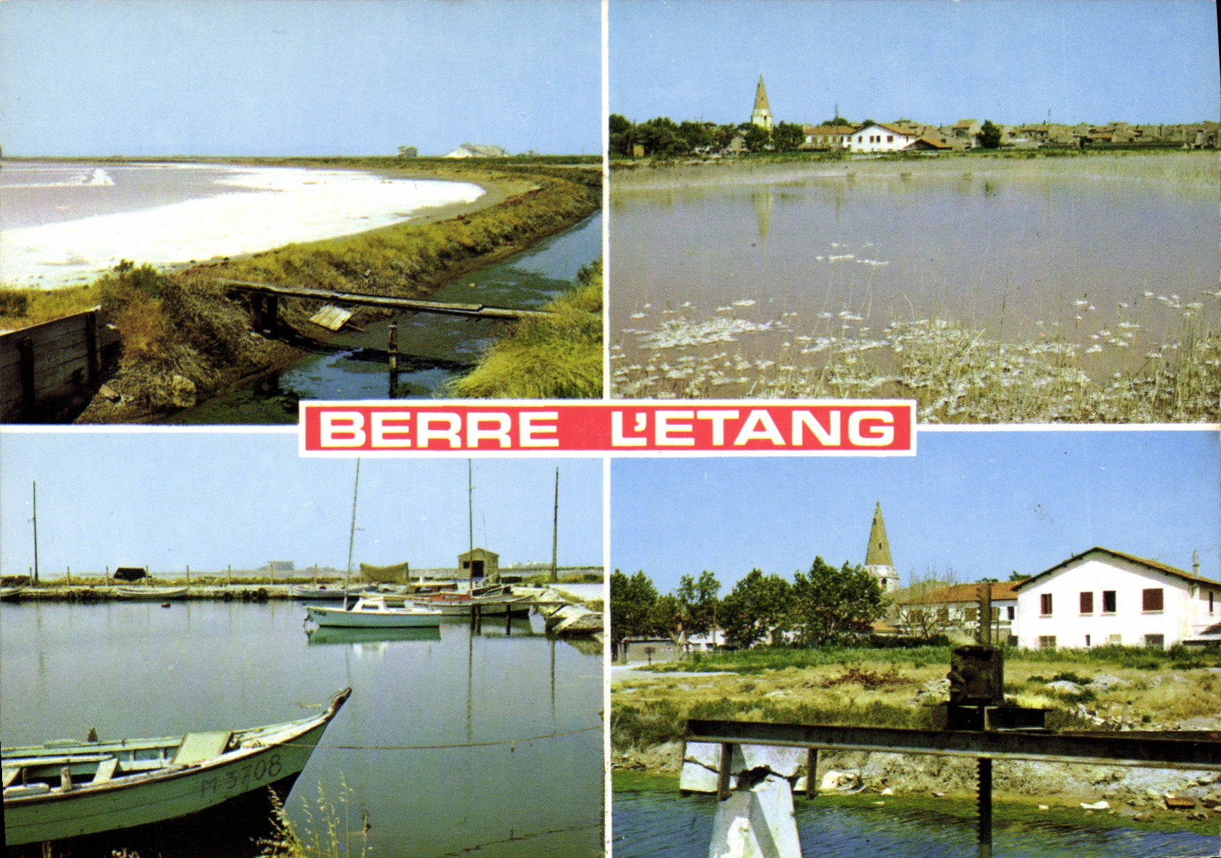 CPSM Souvenirs De Berre L'Etang