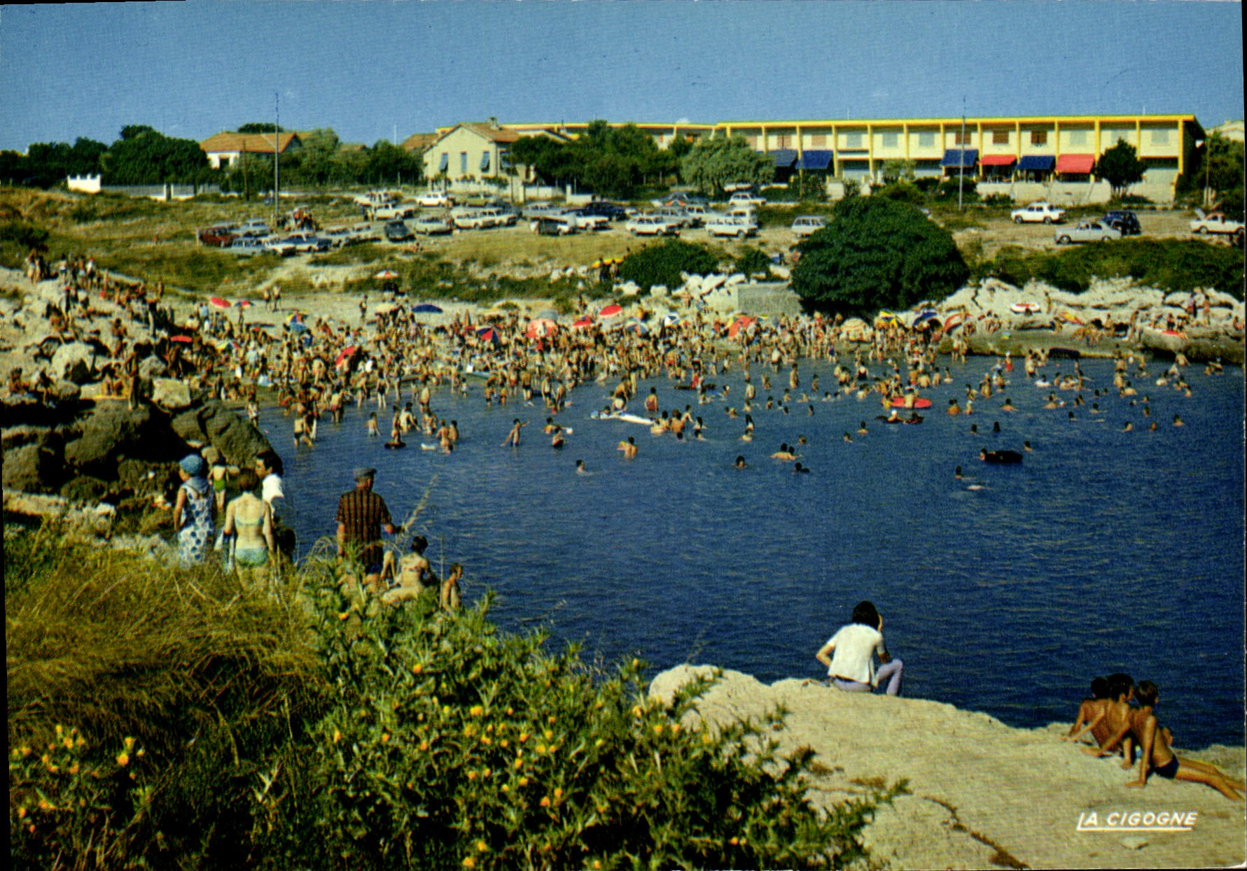 CPSM Carro La Couronne La Petite Plage