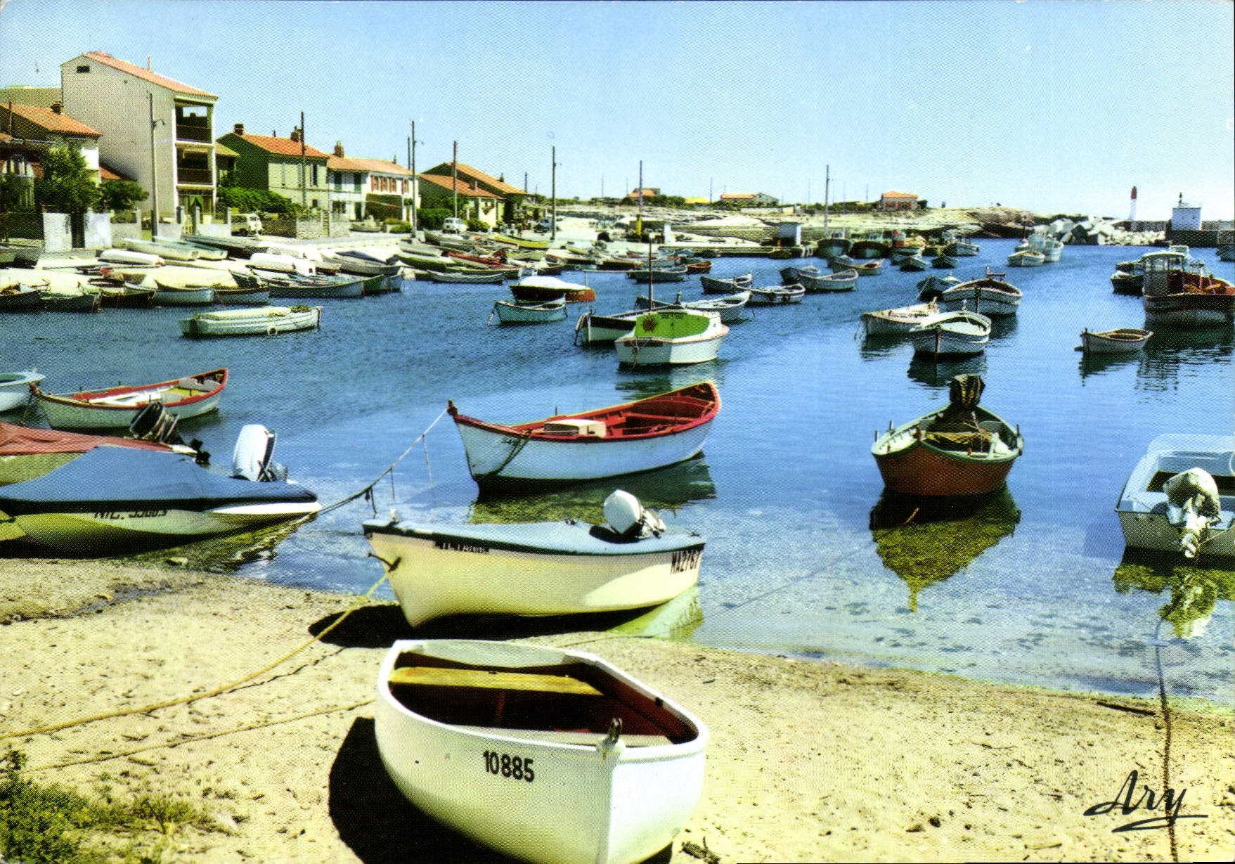 CPSM Carro La Cote Bleue port