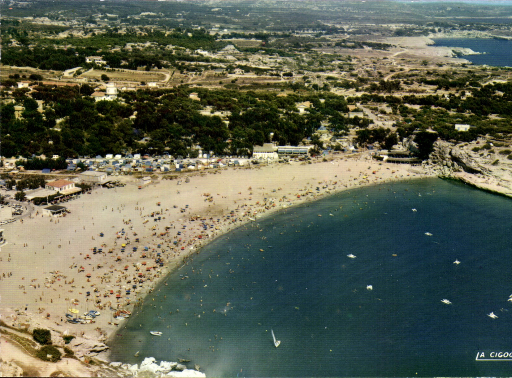 CPSM Carry le Rouet Vue Aerienne