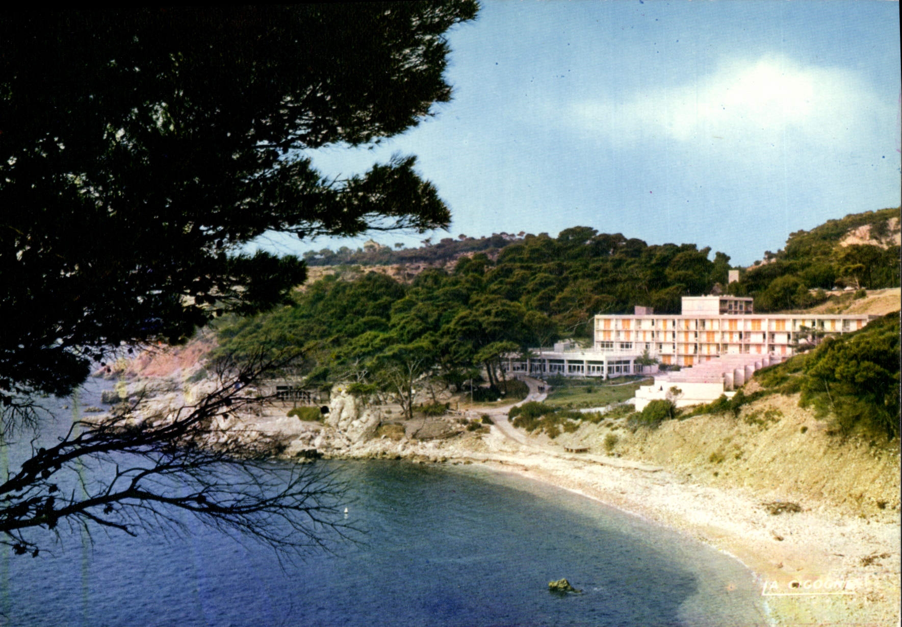 CPSM Carry le Rouet calanque des eaux salées