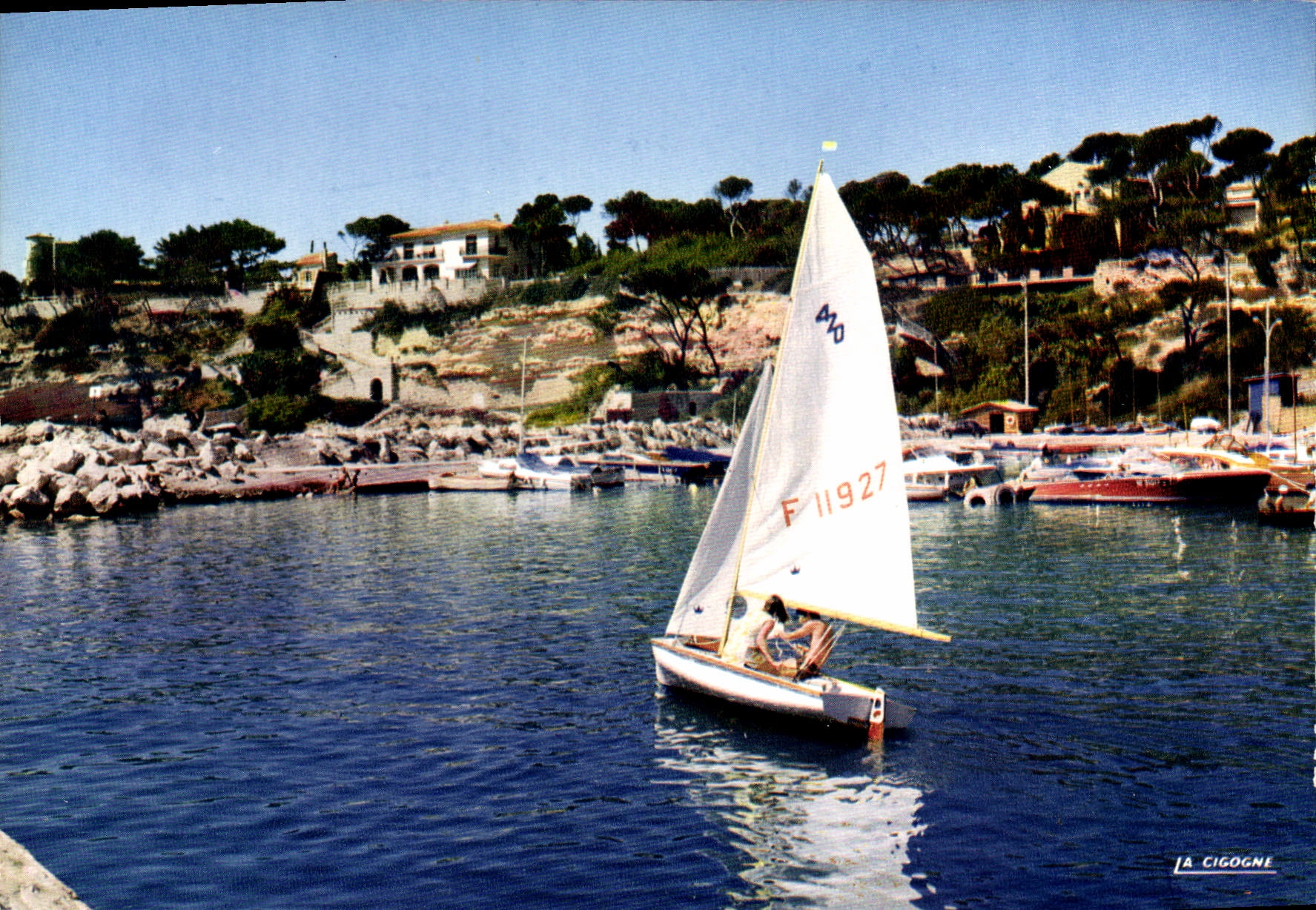 CPA Carry Le Rouet Plaisirs De La Voile