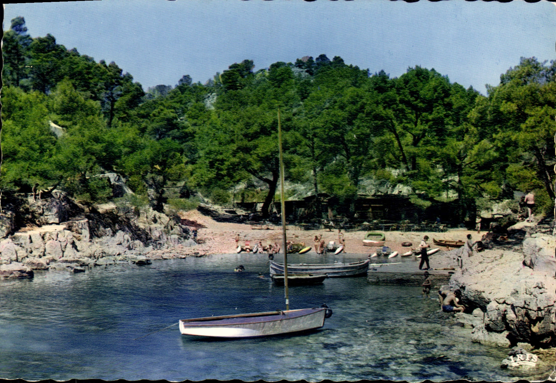 CPSM Cassis Sur Mer La Calanque De Port Pin