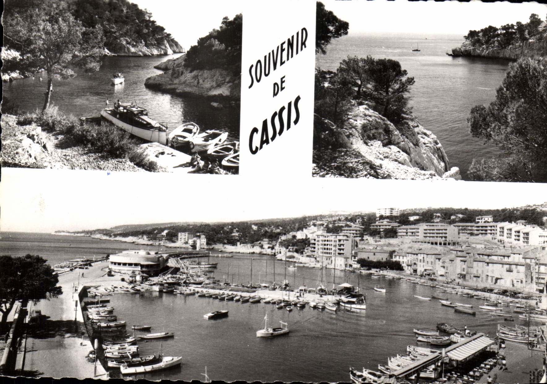 CPSM Souvenir De Cassis