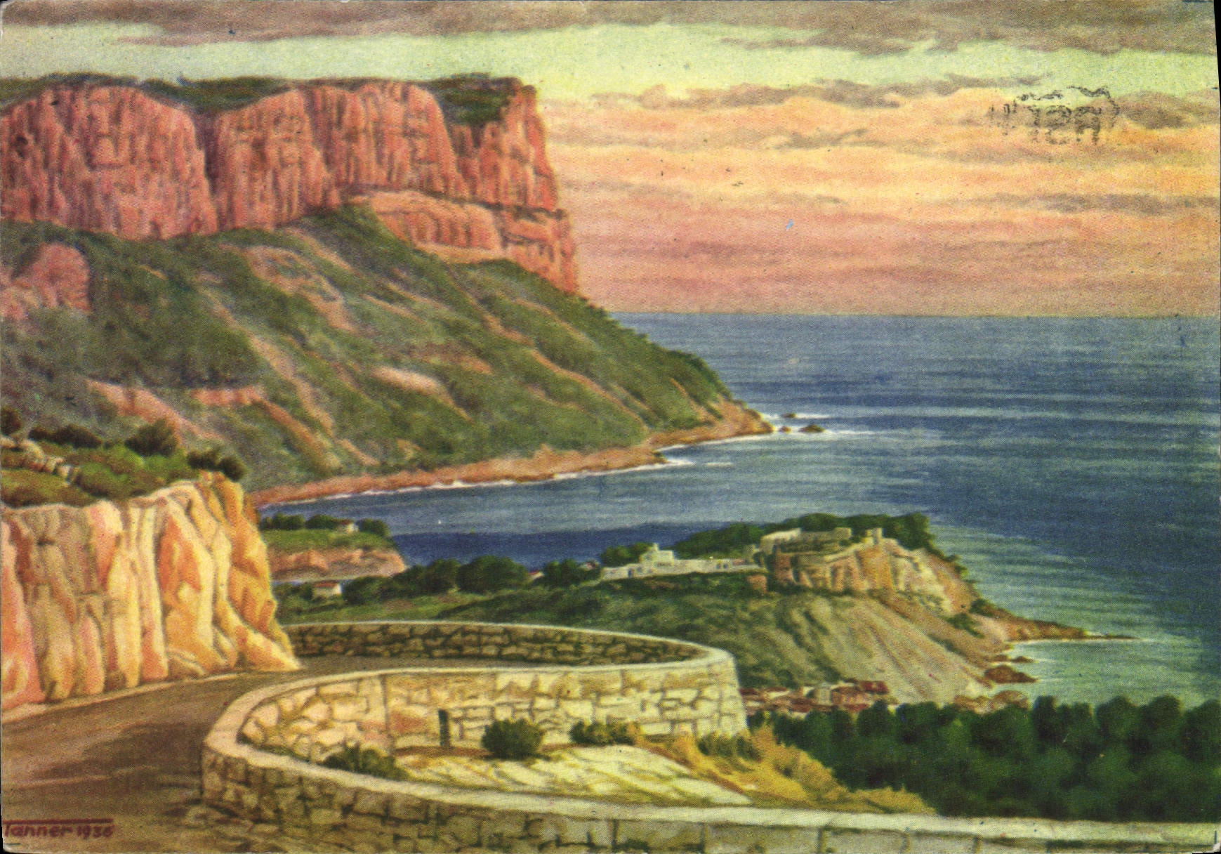 CPSM Cassis Sur Mer Vue De La Gineste