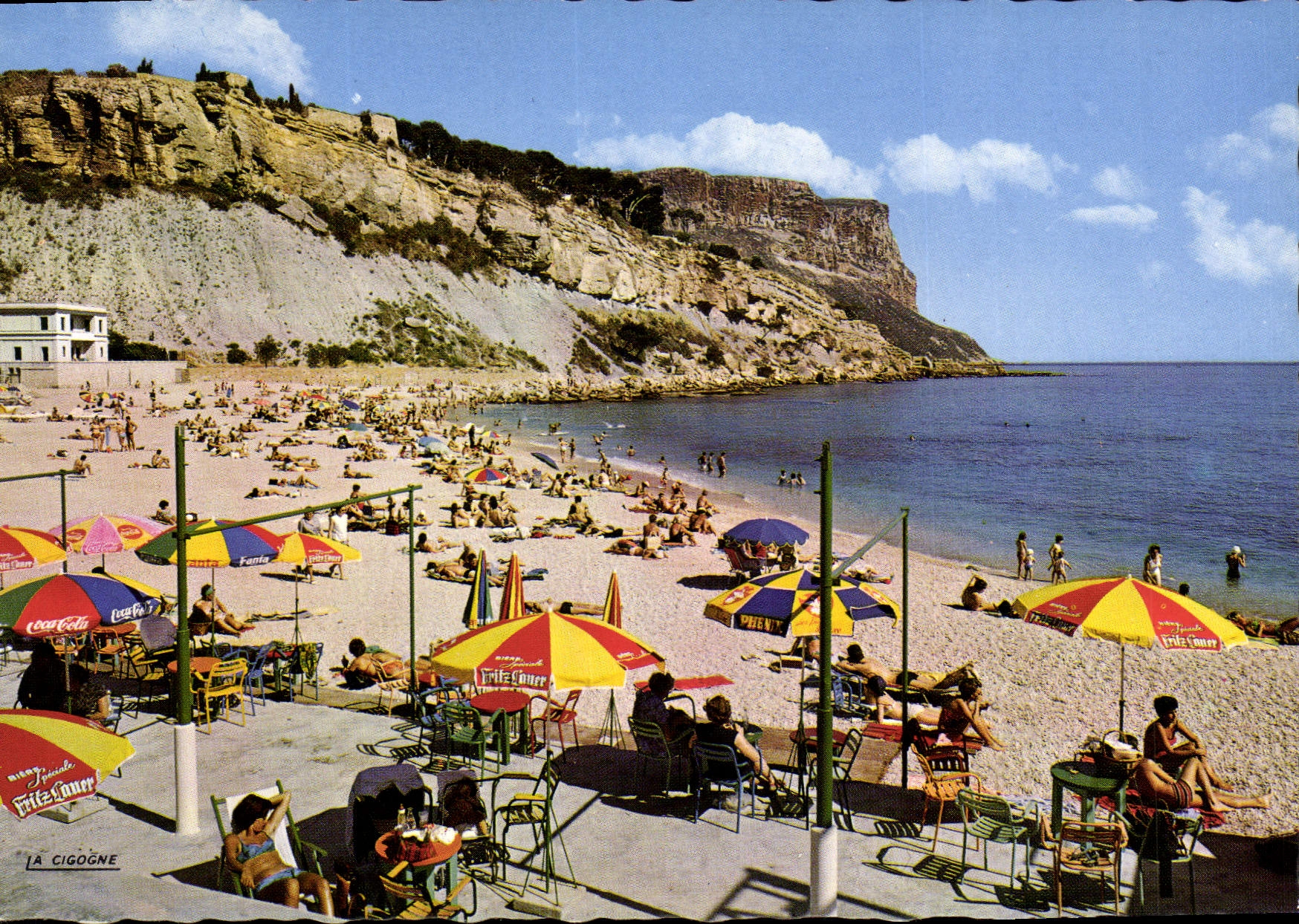 CPSM Cassis La Plage