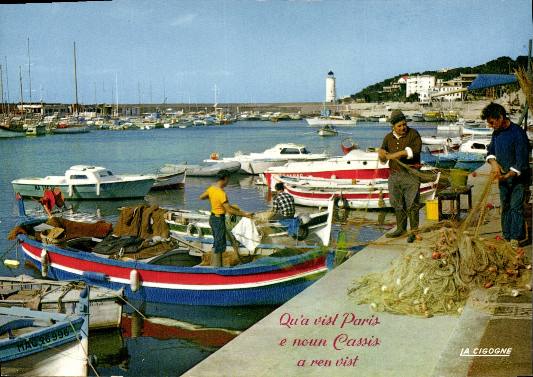 CPSM Cassis Le Coin des Pecheurs