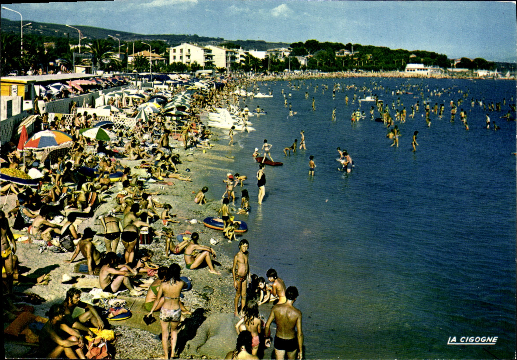 CPSM La Ciotat La Grande Plage