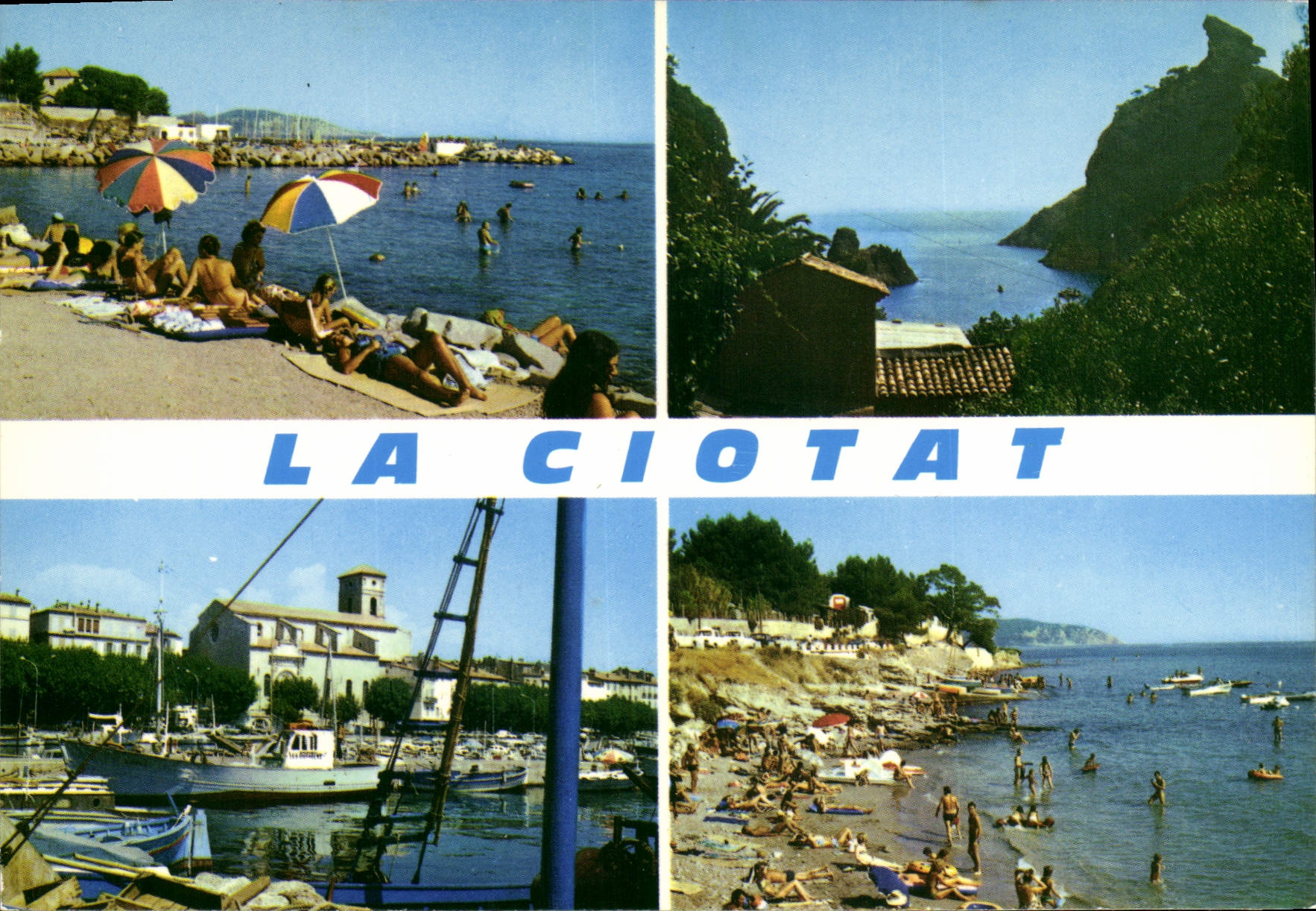 CPSM La Ciotat Le Port Lumiere Figuerolles Santa Gusta