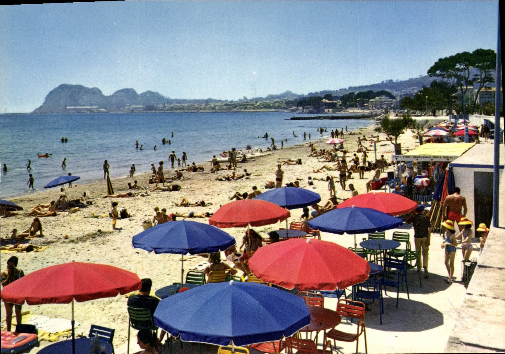 CPSM La Ciotat La plage Beau Rivage