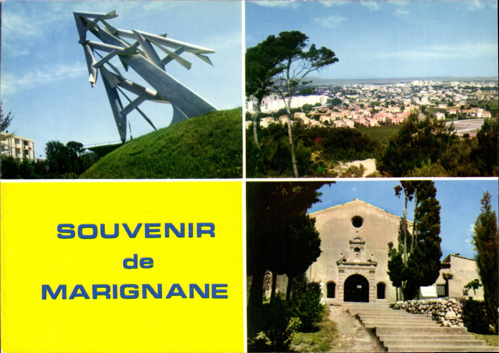CPSM Marignane Souvenir De