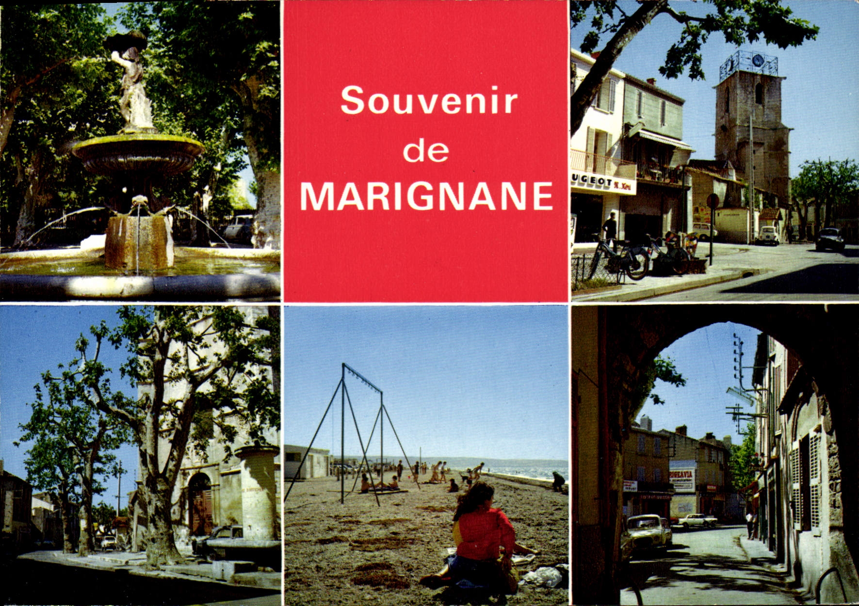 CPSM Marignane Souvenir De