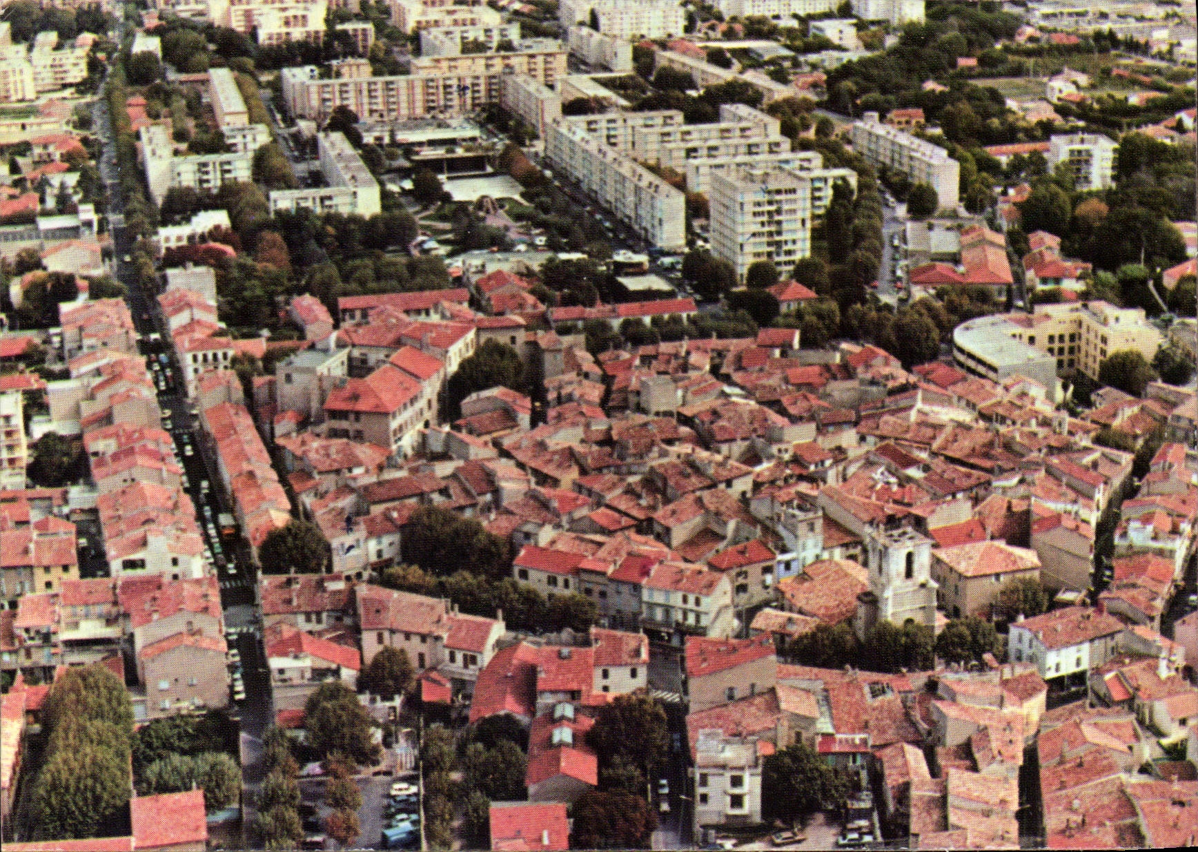 CPSM Marignane Vue Aerienne