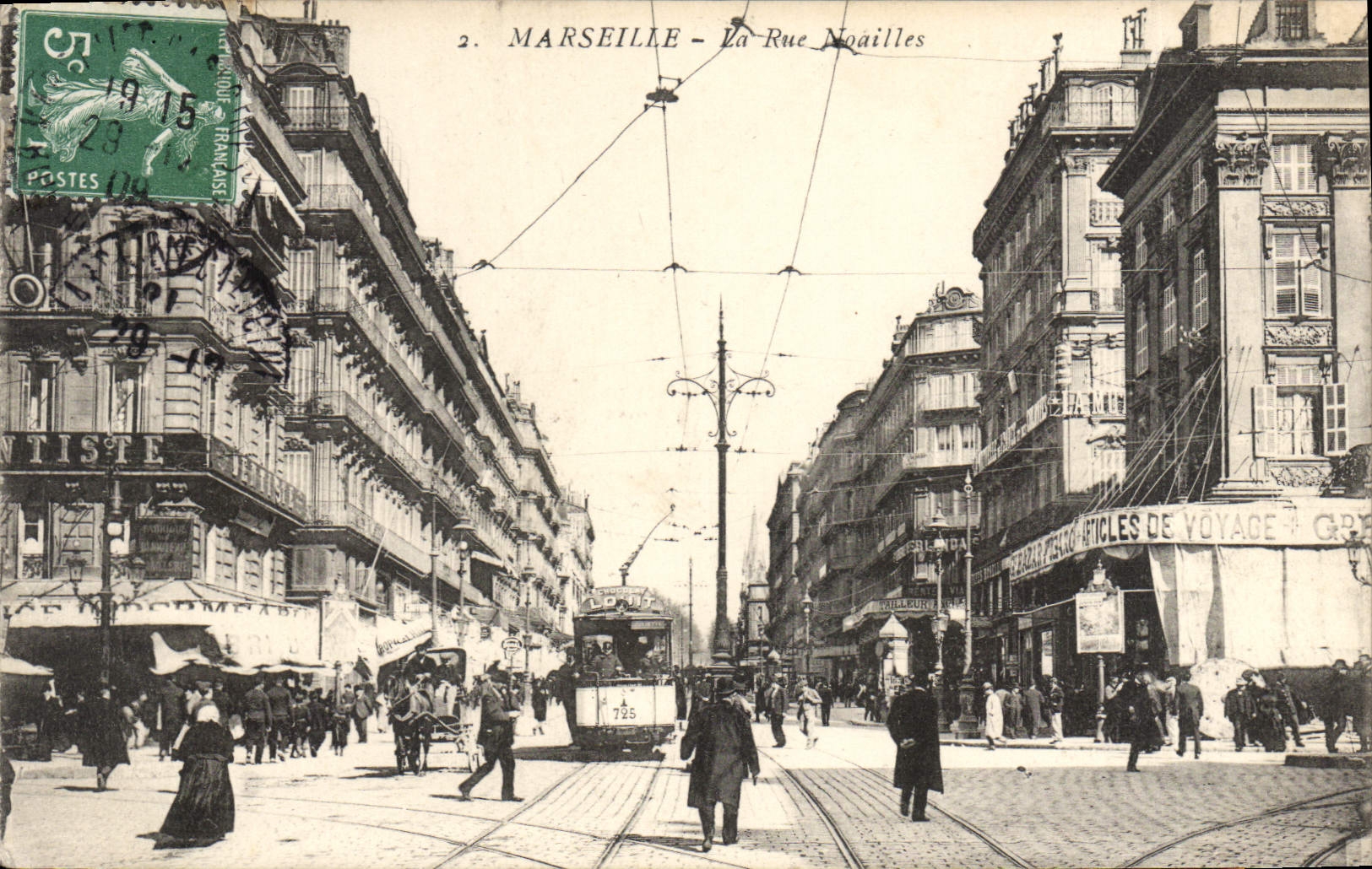 CPA Marseillais La Rue Noailles