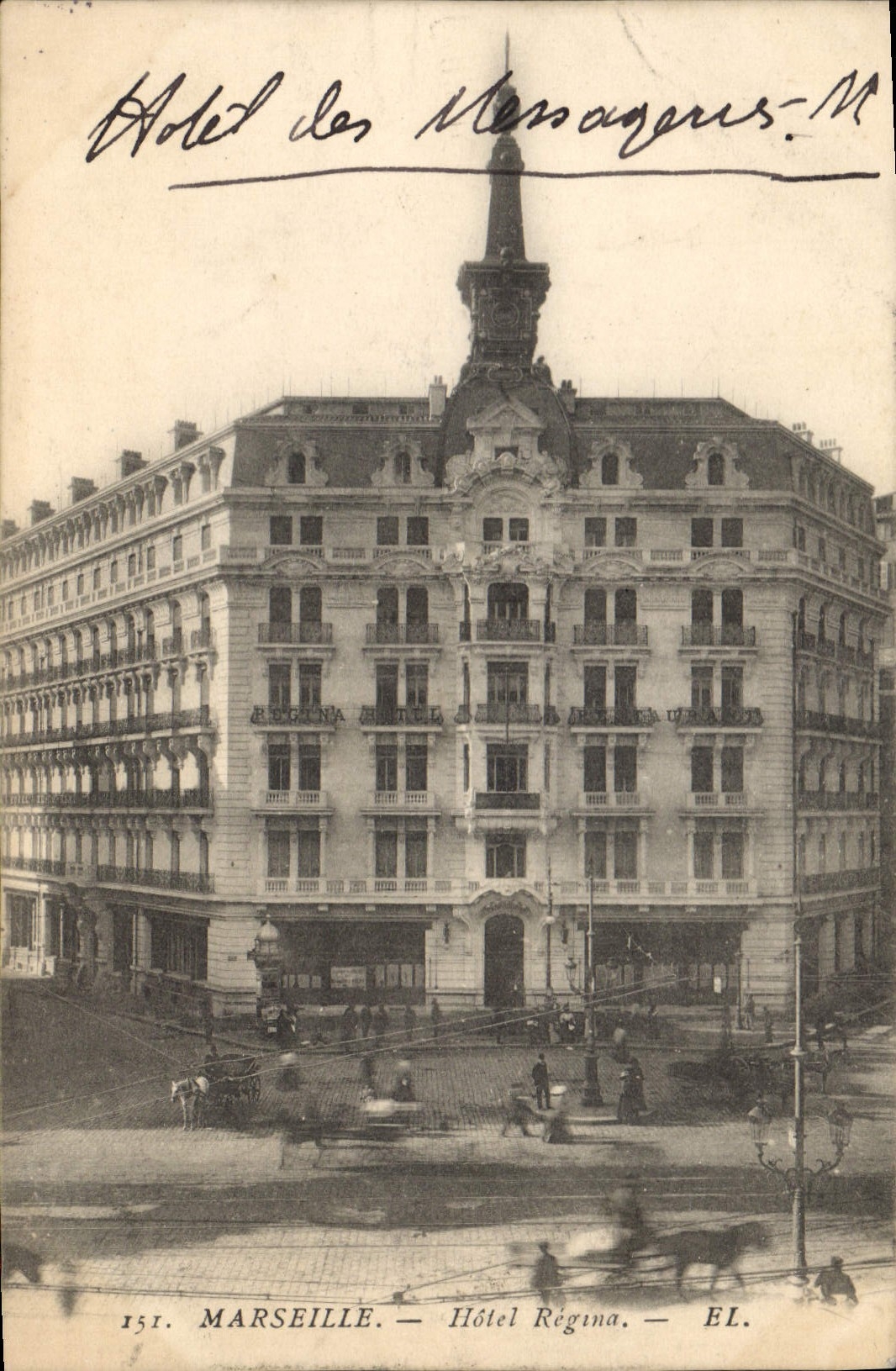 CPA Marseillais Hotel Regina