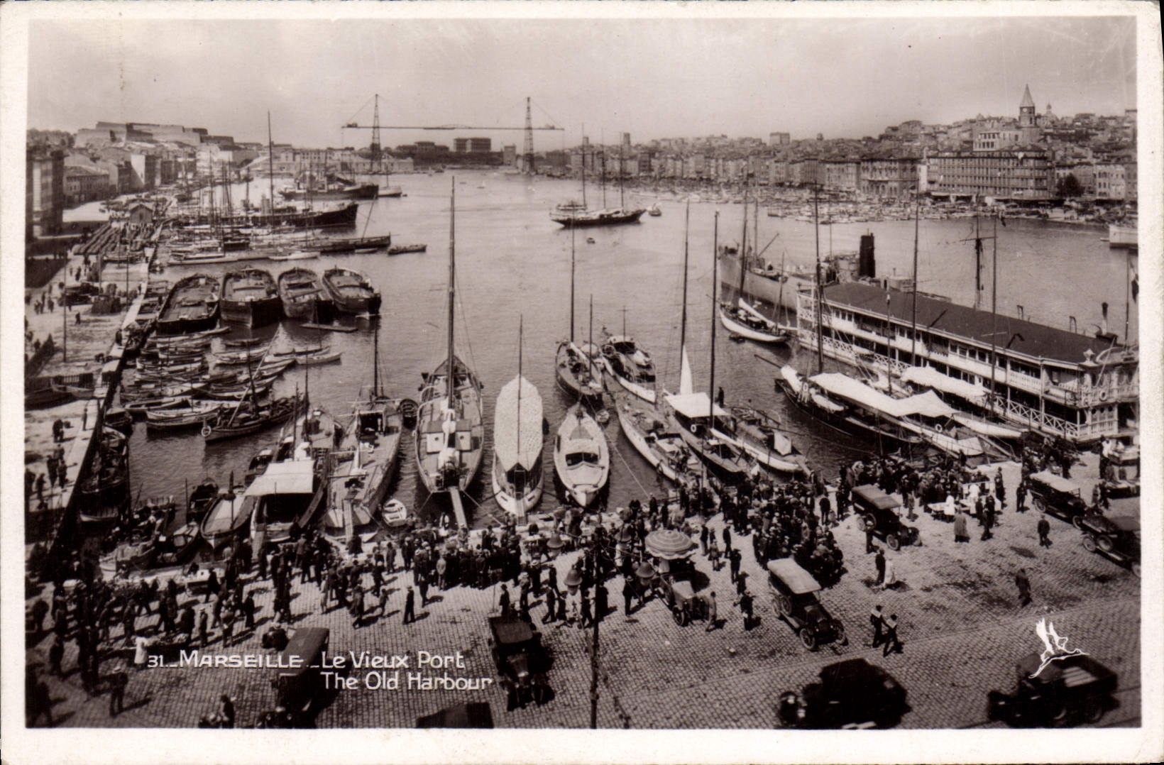 CPA Marseille Le Vieux Port 