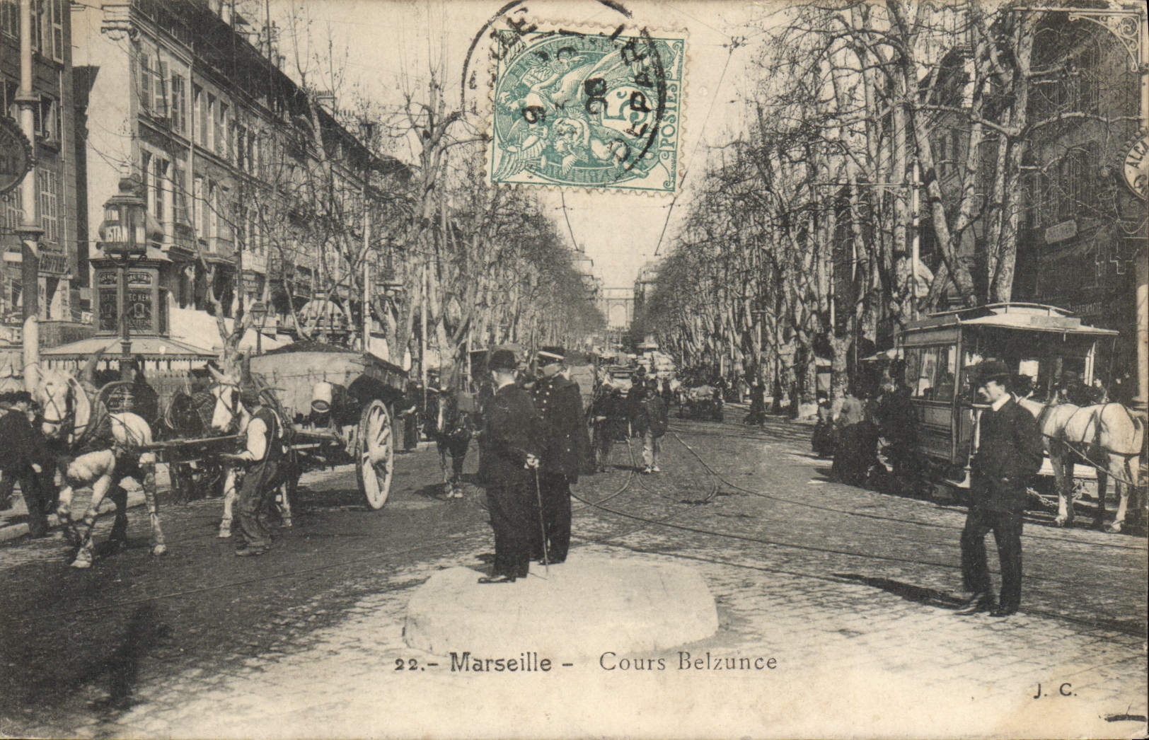 CPA Marseille Cours Belzunce