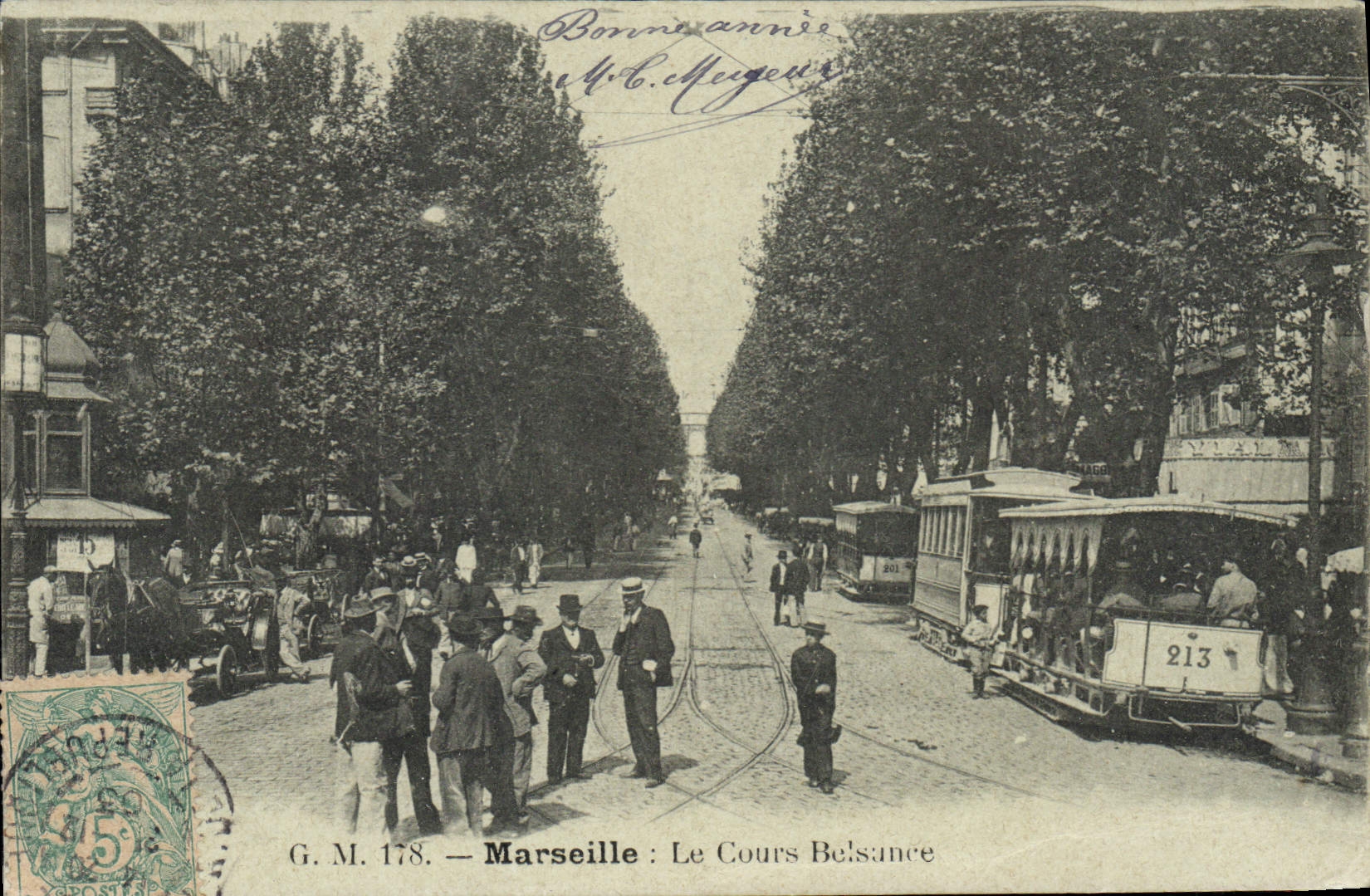 CPA Marseille Le Cours Belsance