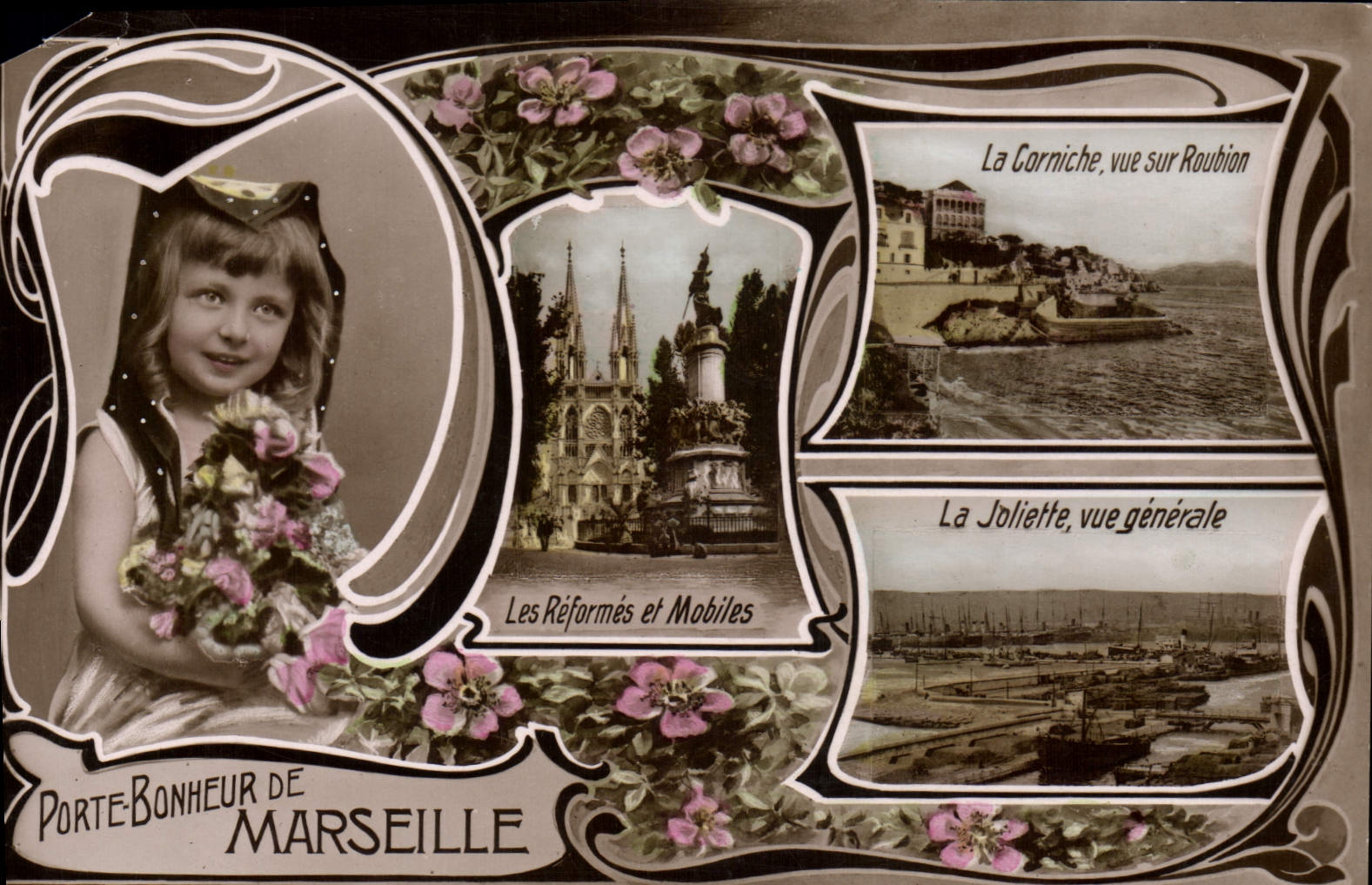 CPA Marseille Porte Bonheur De