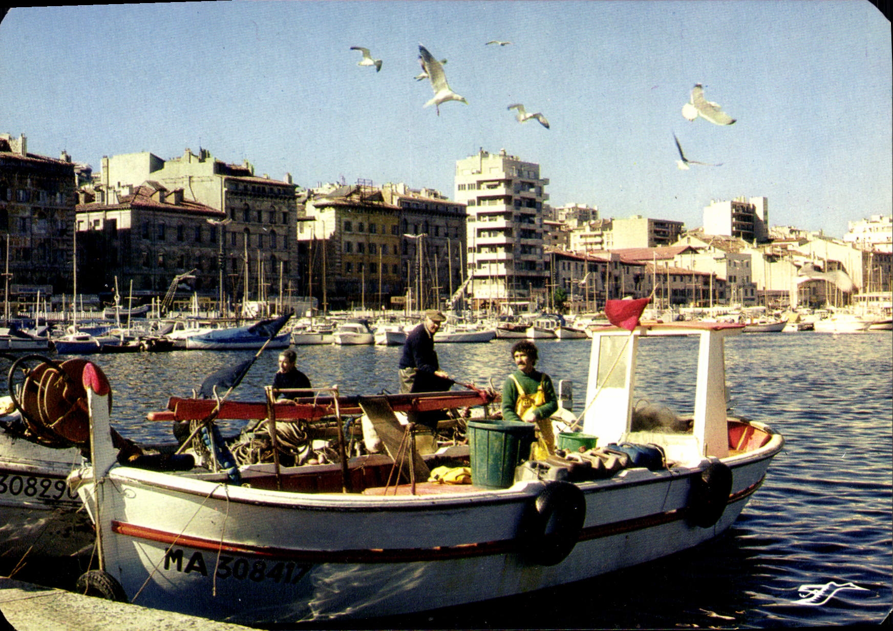 CPSM Marseille Retour De Peche