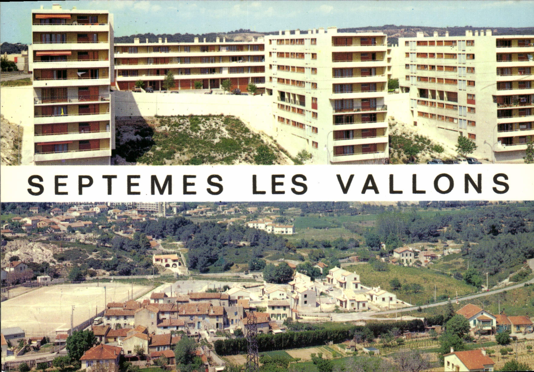 CPSM Marseille Septemes Les Vallons