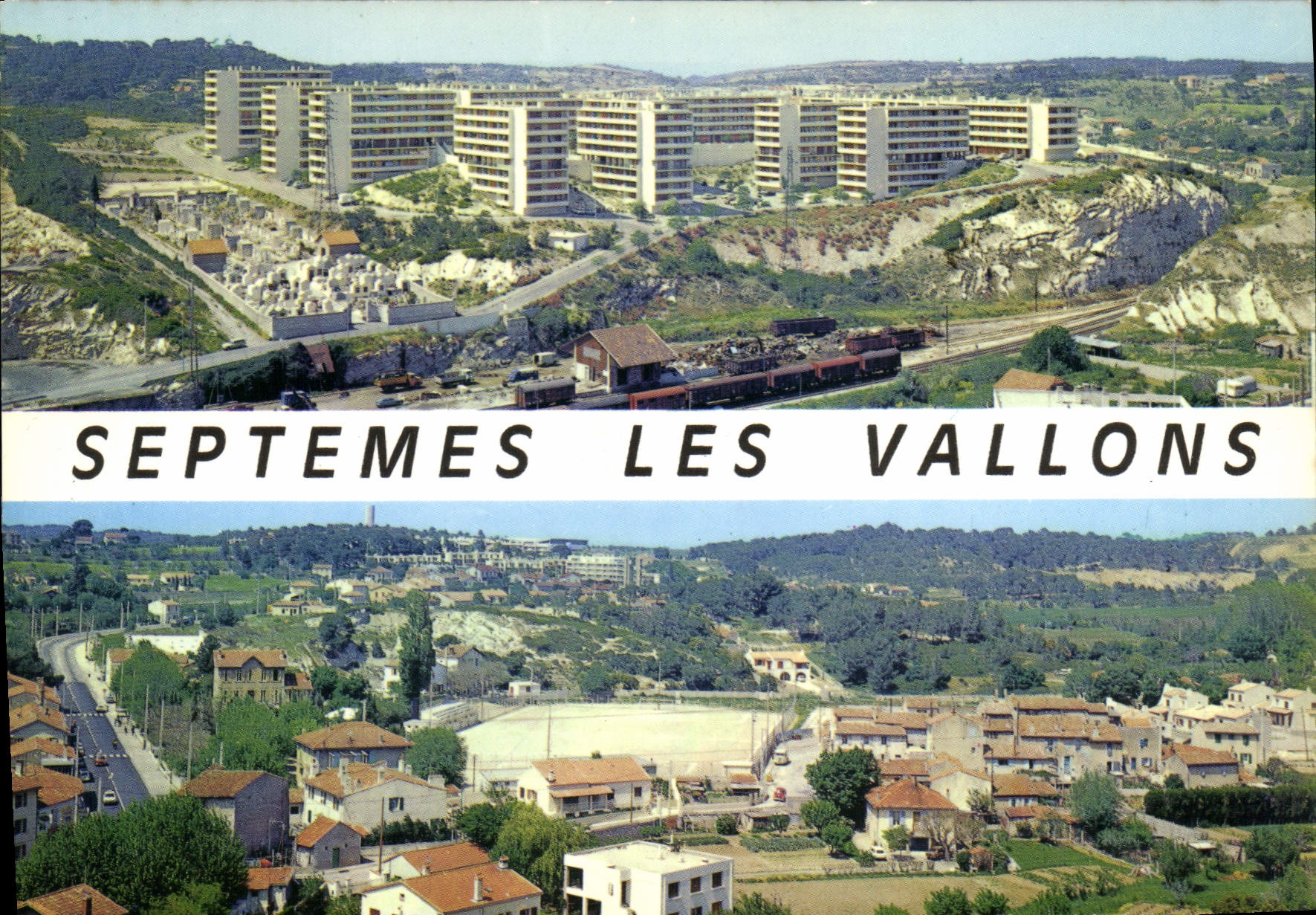 CPSM Marseille Septemes Les Vallons