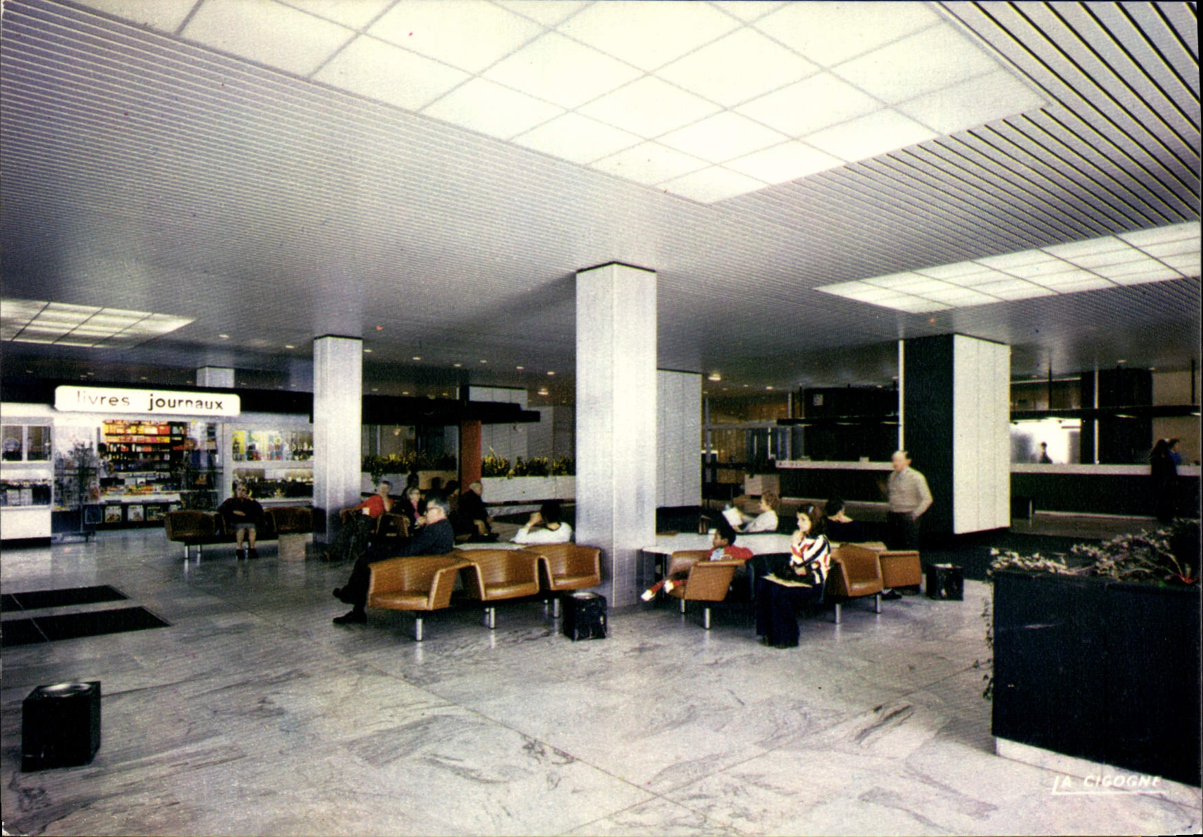 CPSM Marseille Hopital De La Timone Hall Des Adultes