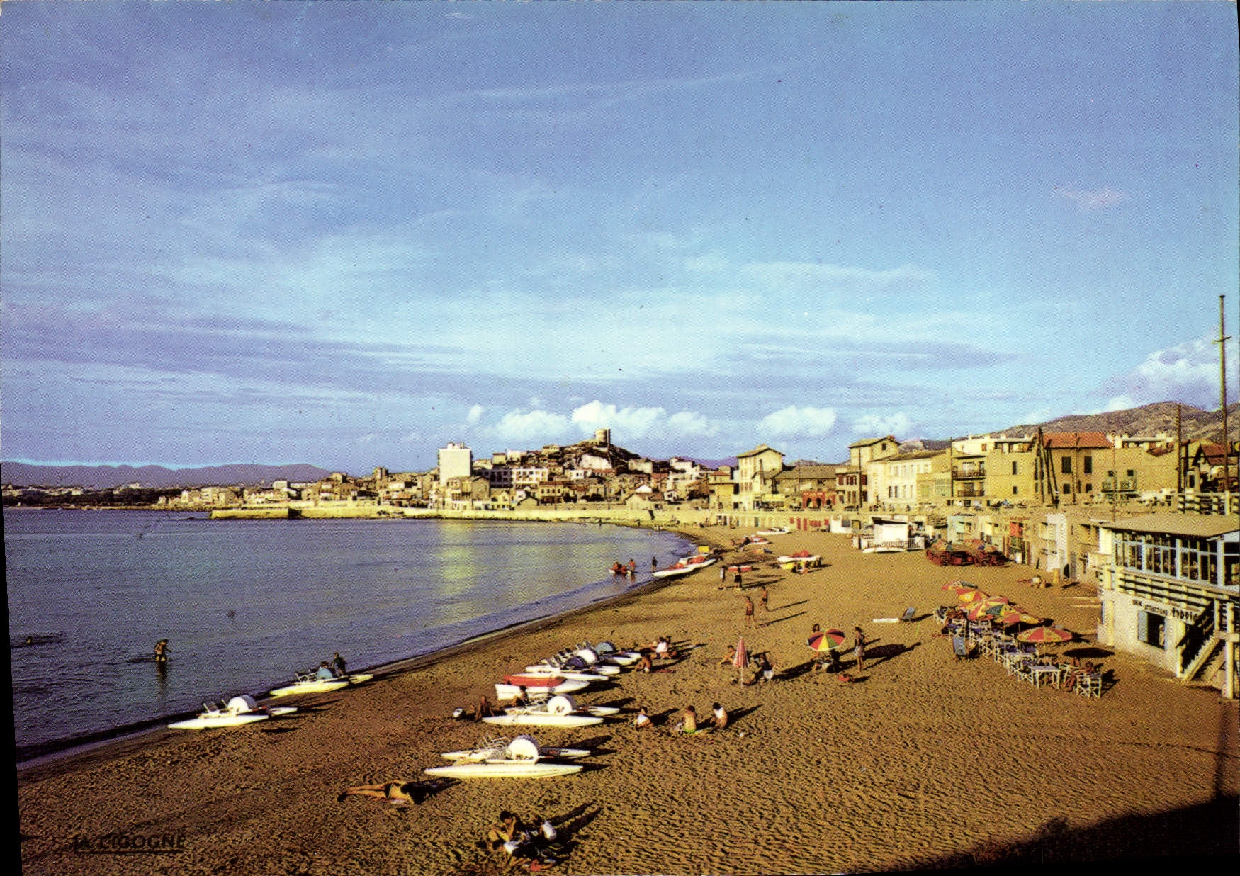 CPSM Marseille La Plage De La Pointe Rouge