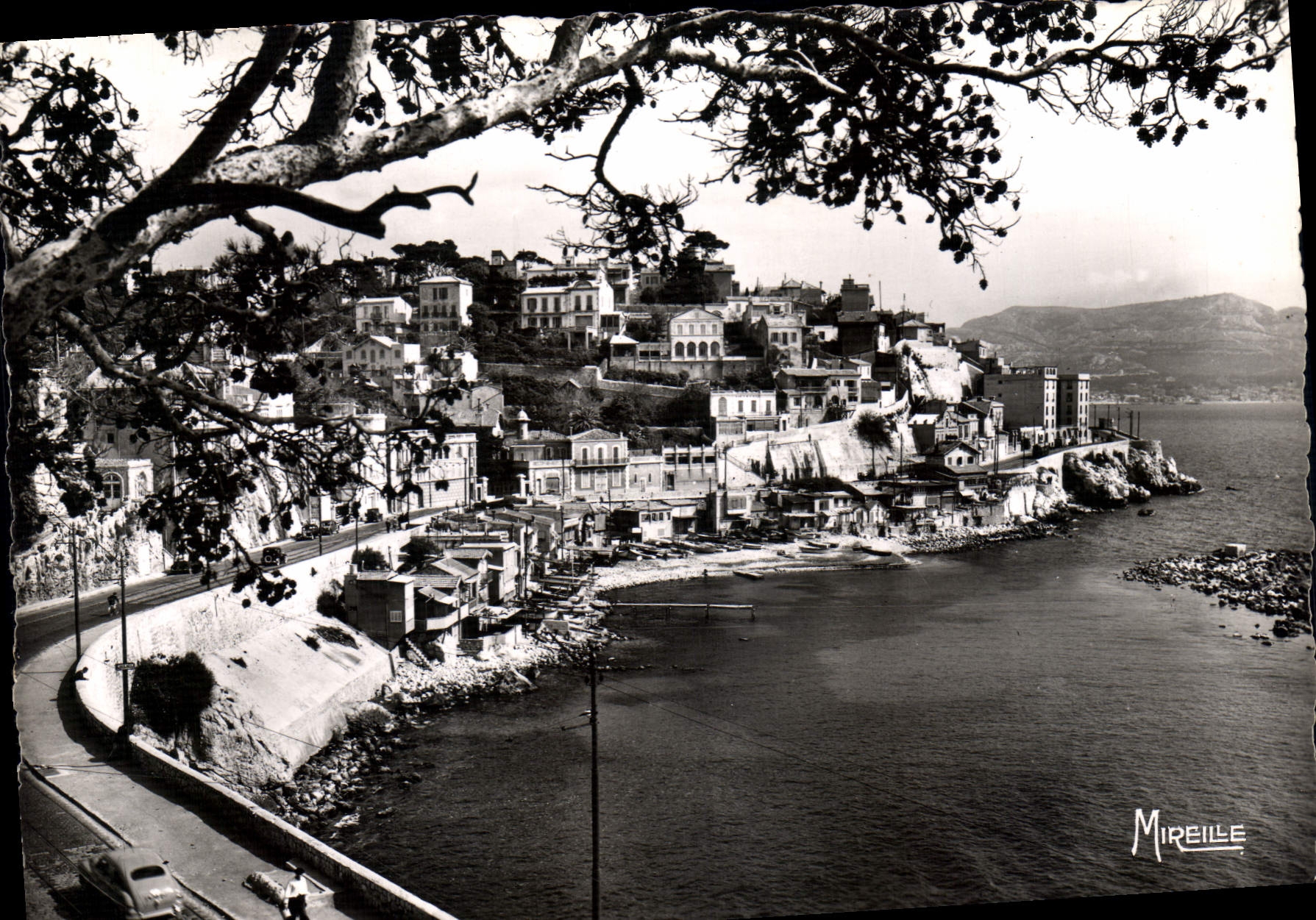 CPSM Marseille La Corniche I'Anse Du Prophete