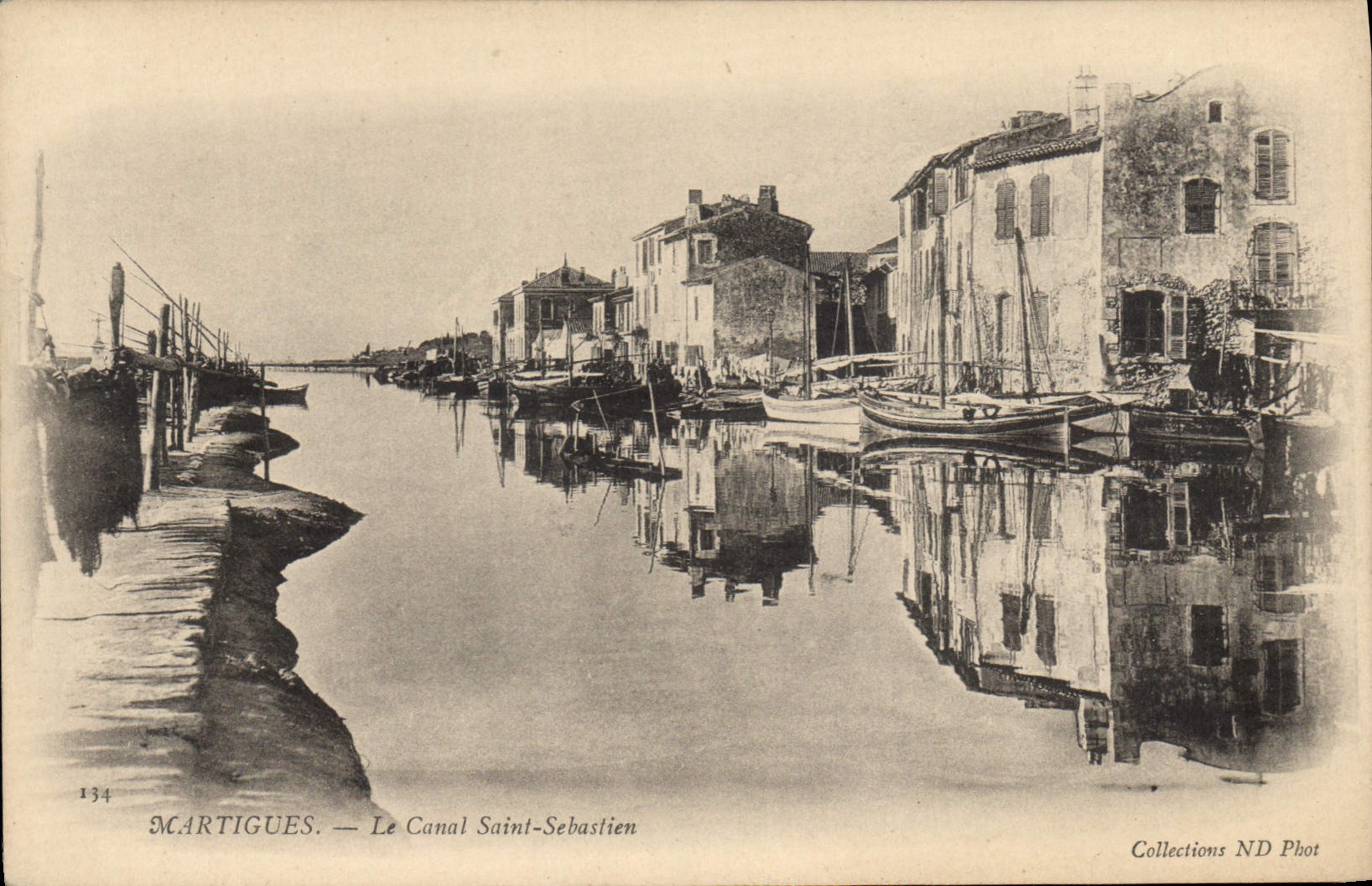 CPA Martigues Le Canal Saint Sebastien