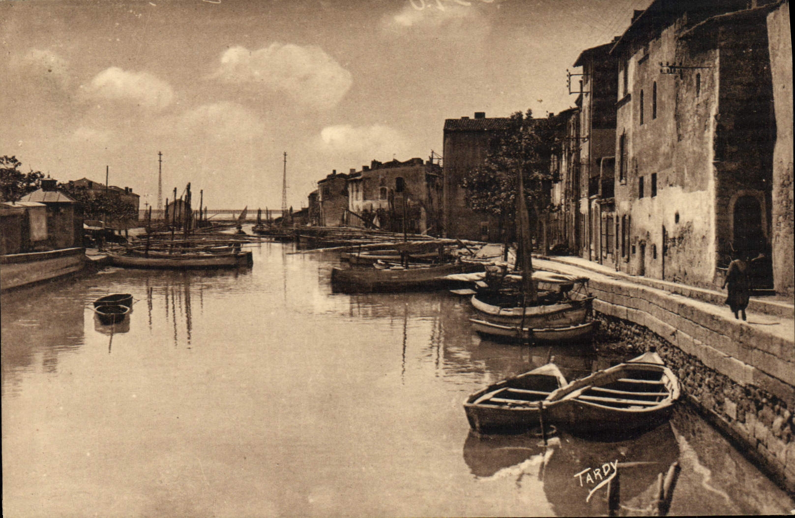 CPA Martigues Le Quai Marceau