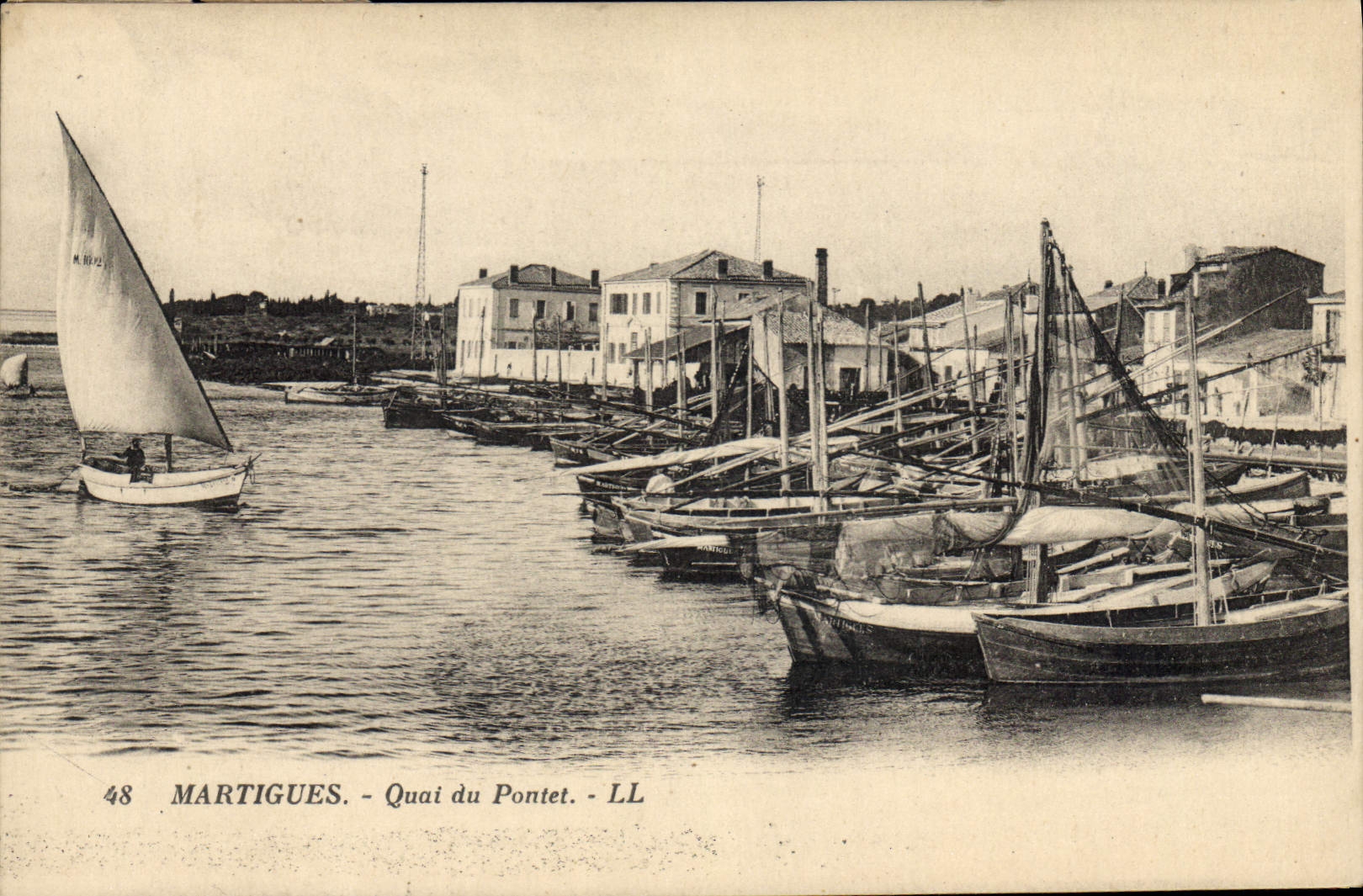 CPA Martigues Quai Du Pontet