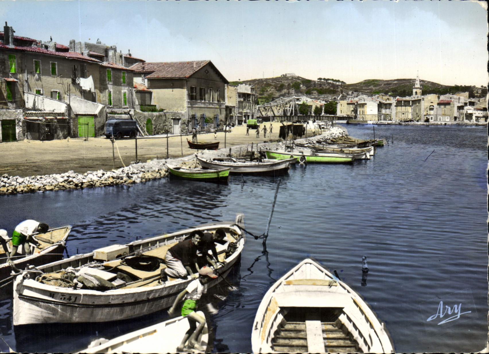 CPSM Martigues Un Coin De Ferrieres