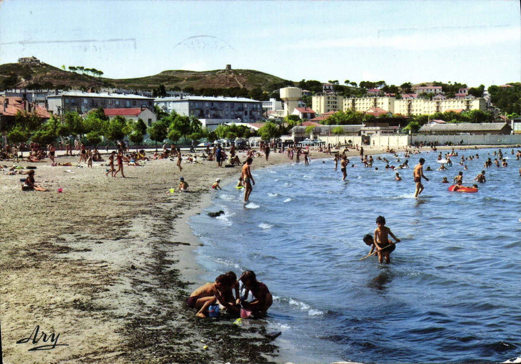 CPSM Martigues La Plage La Venise Provencale