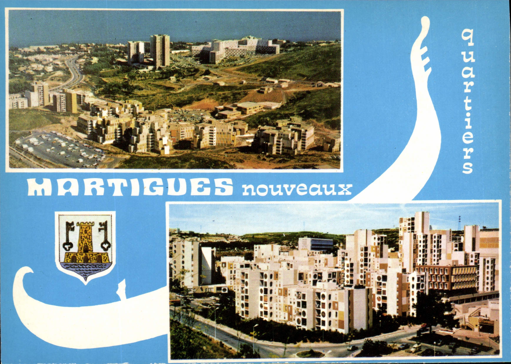 CPSM Martigues La Ville Nouvelle